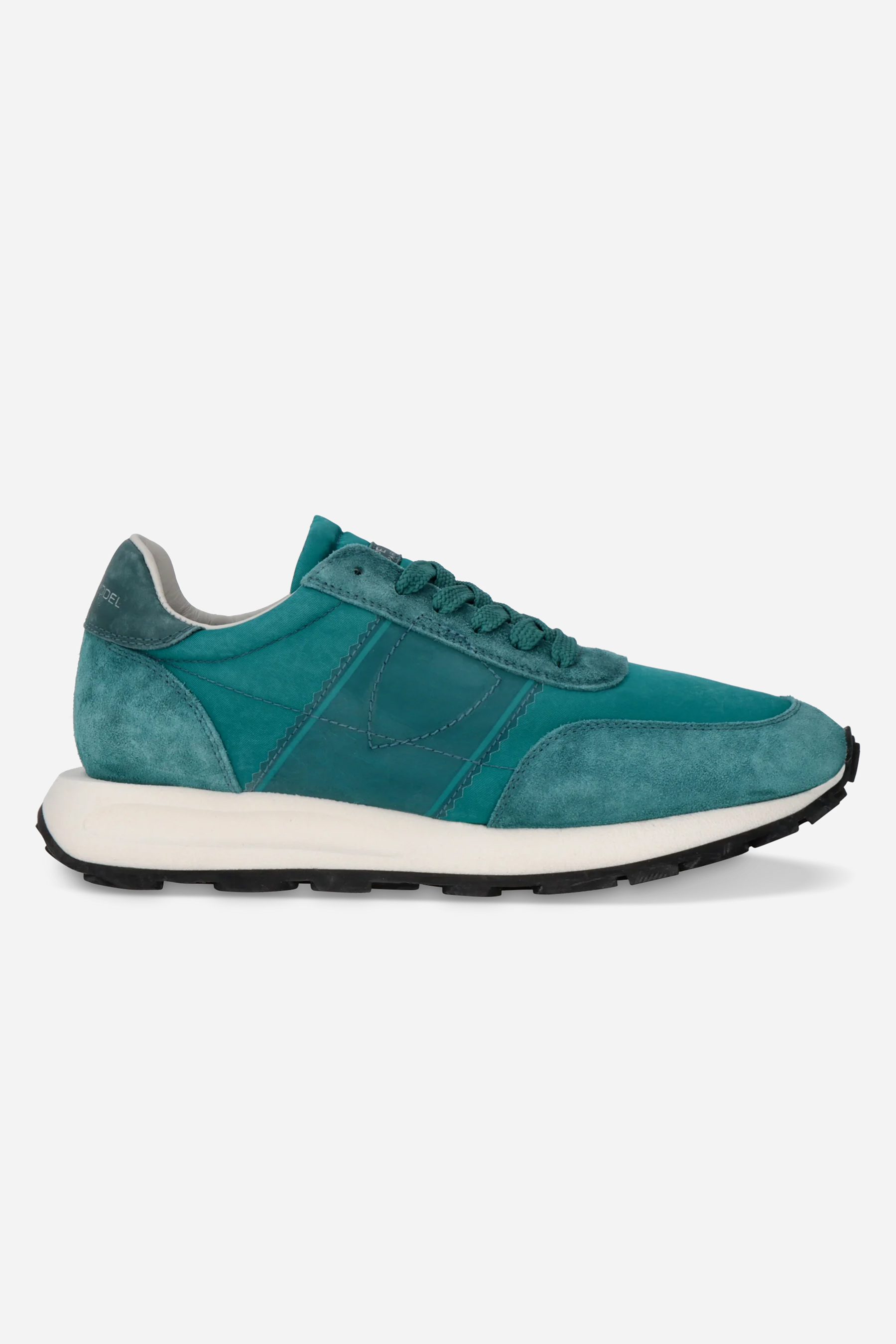 PHILIPPE MODEL Technical Fabric & Suede Running Sneakers Tour Low