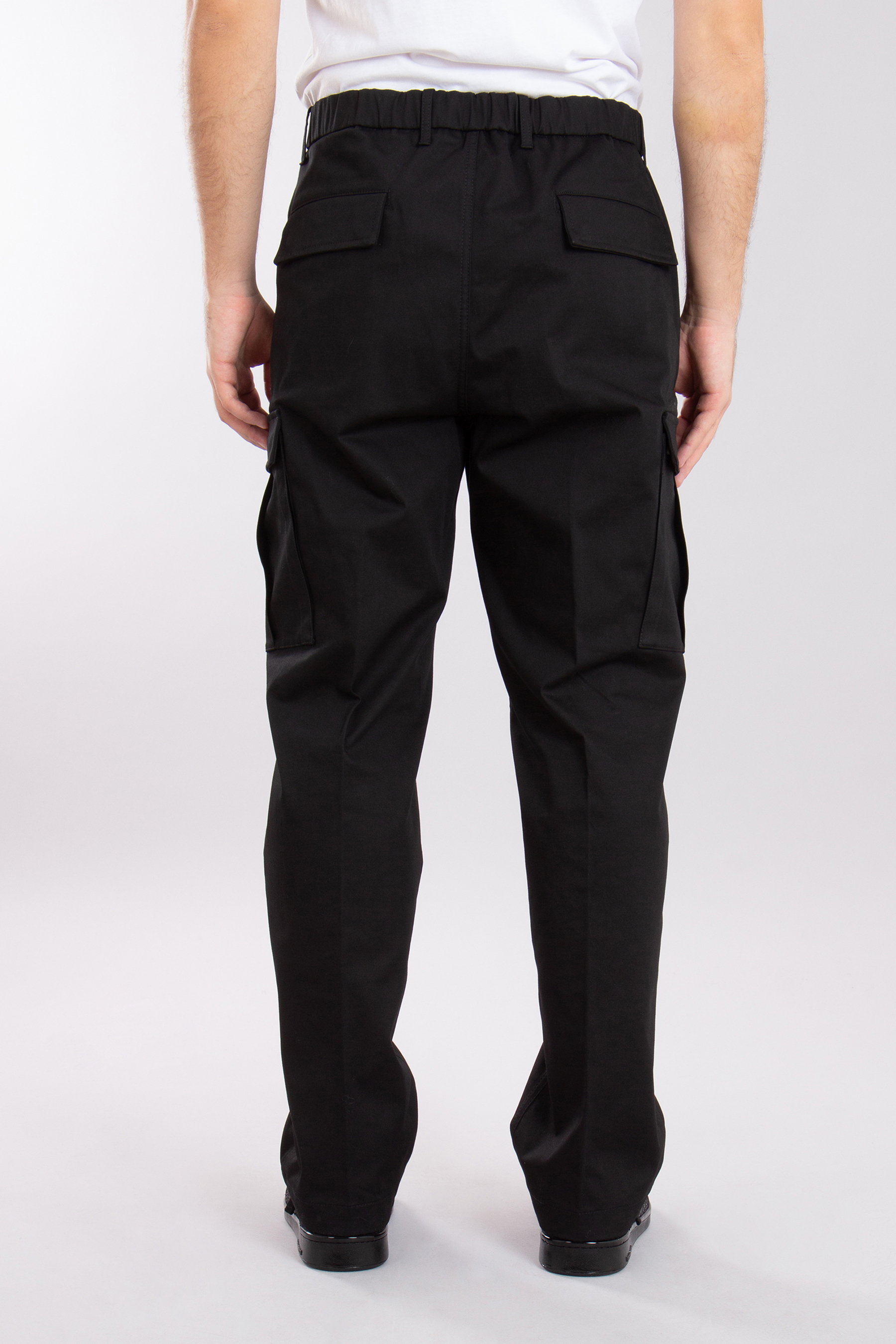 MONCLER Cotton Stretch Gabardine Cargo Pants