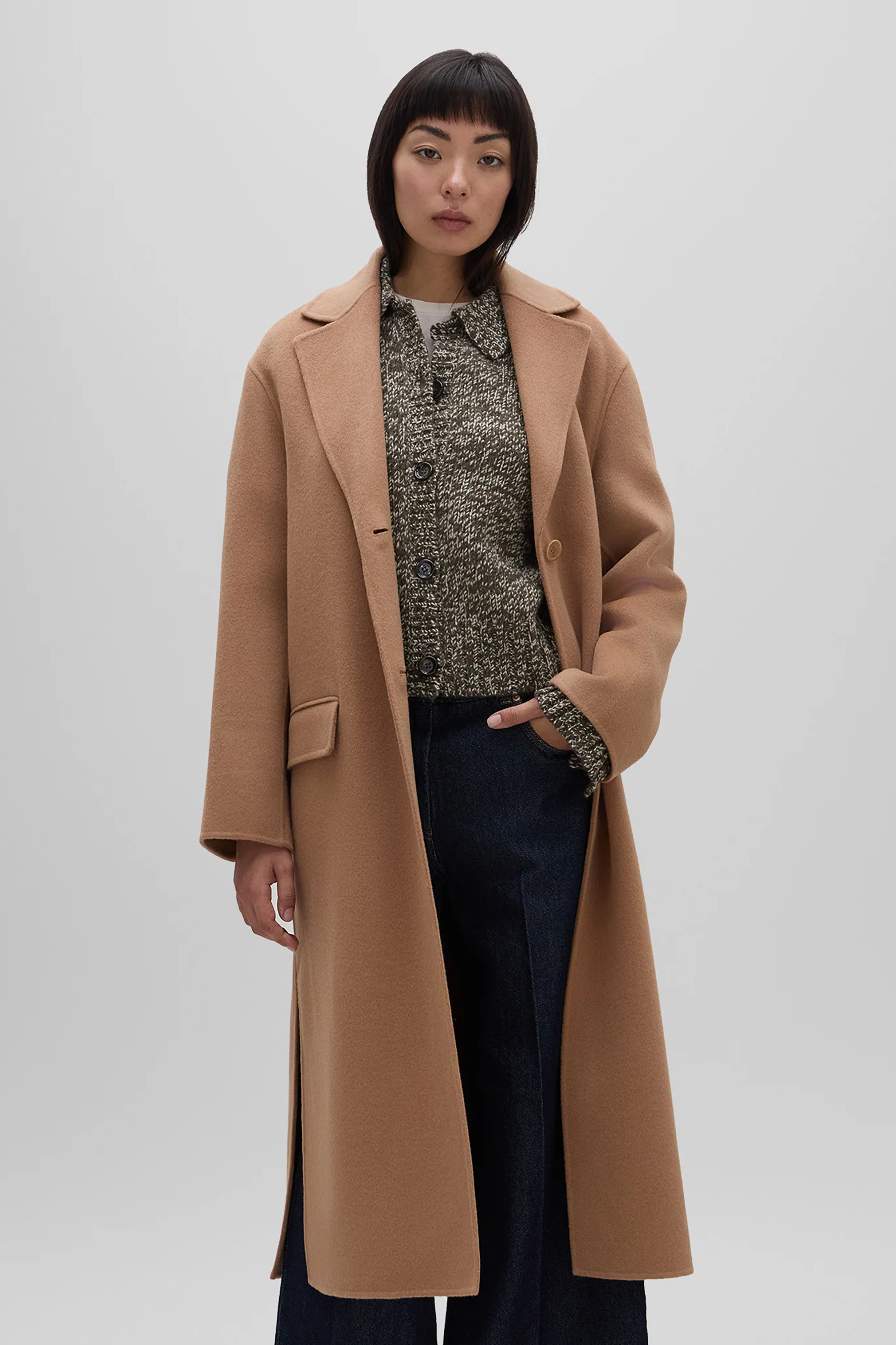 ASPESI Double-Face Wool Coat