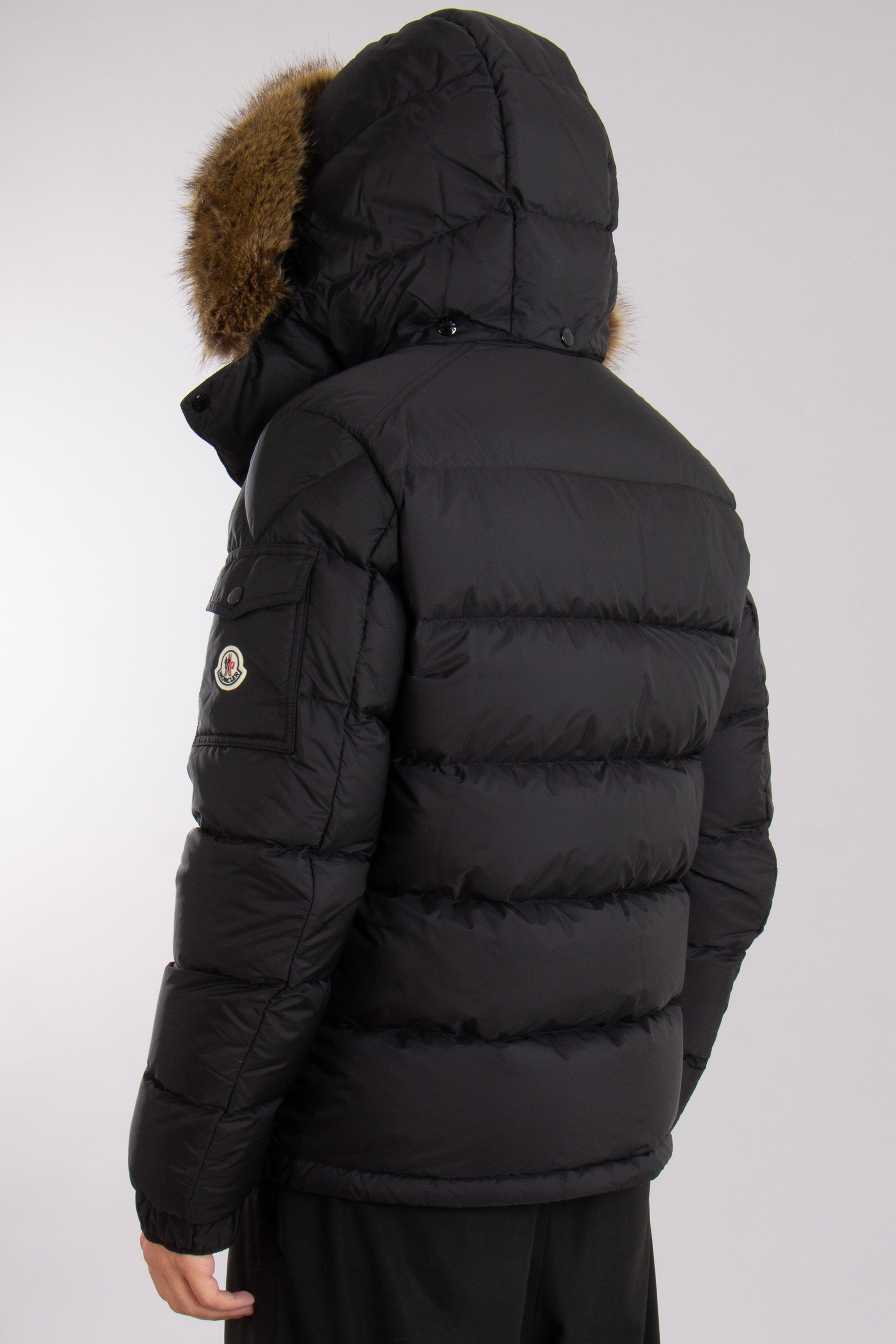 MONCLER Mayaf Recycled Rainwear Down Jacket