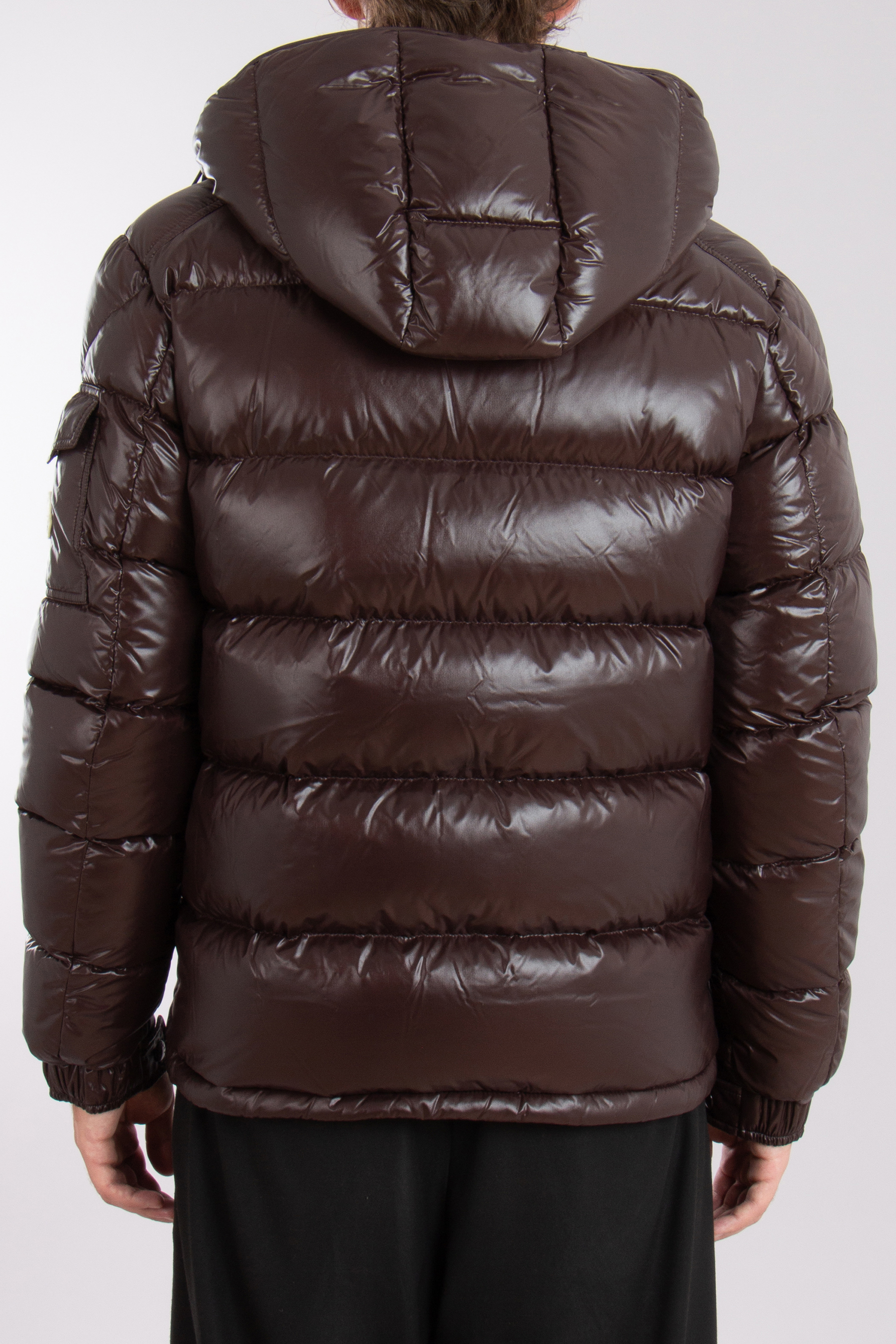 MONCLER Maya Nylon Laqué Down Jacket