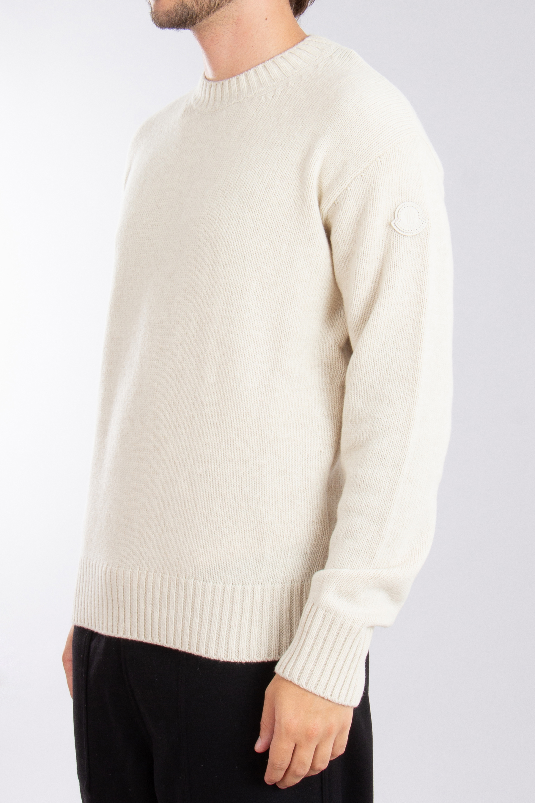 MONCLER Virgin Wool-Cashmere Blend Sweater