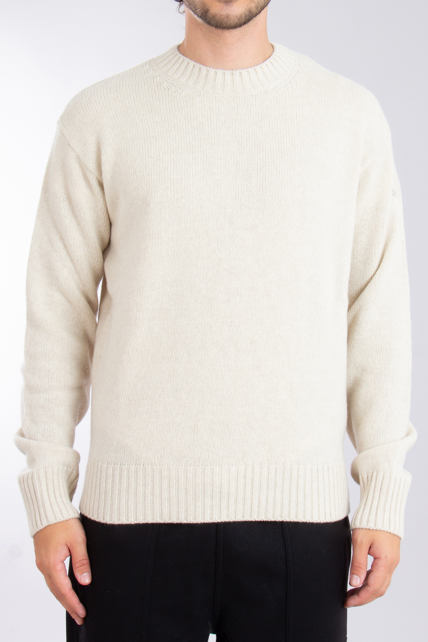 MONCLER Virgin Wool-Cashmere Blend Sweater