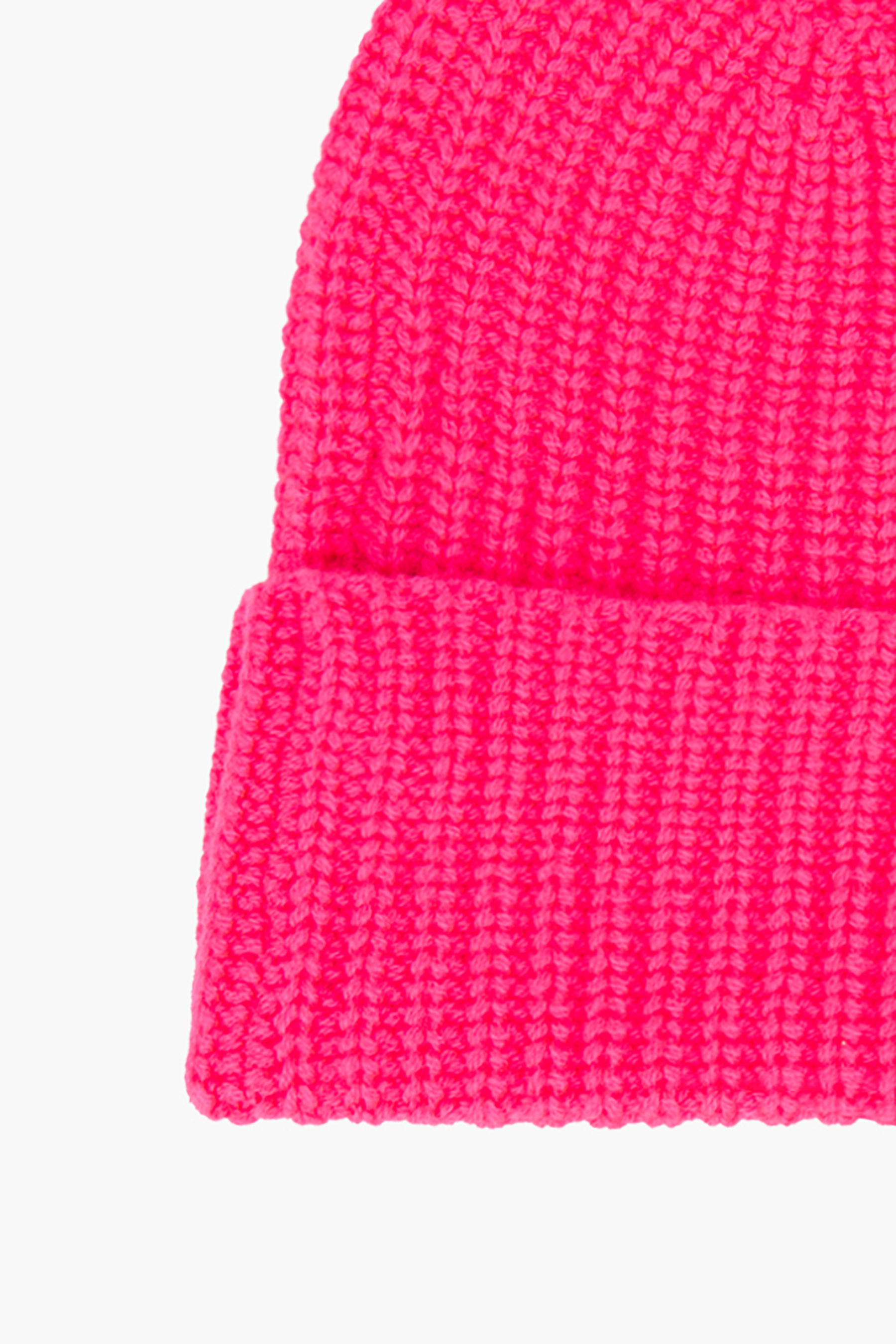 0039 ITALY Ribbed Cashmere-Wool Blend Hat