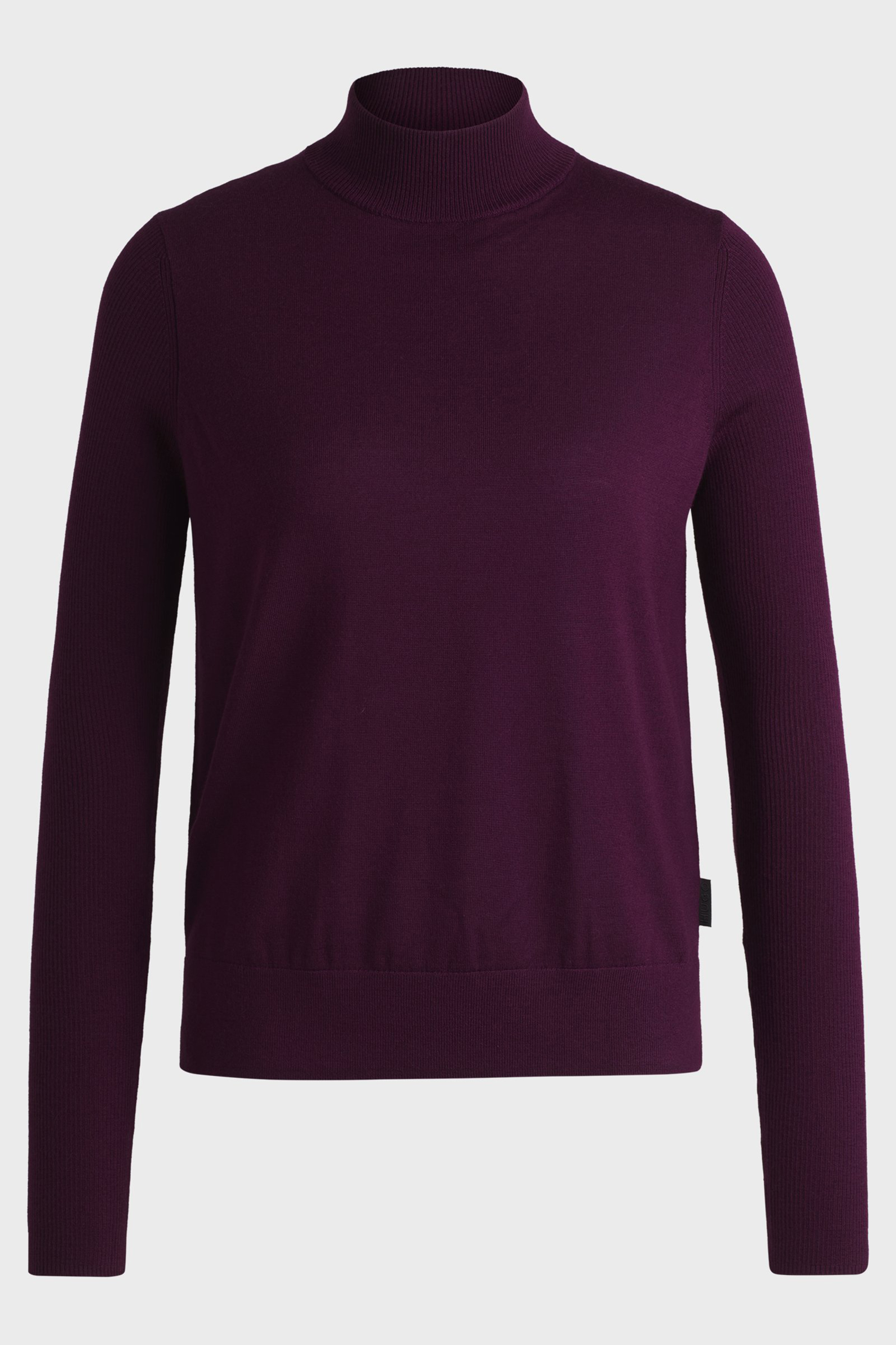 HUGO Virgin Wool Mock Neck Sweater Sedennian