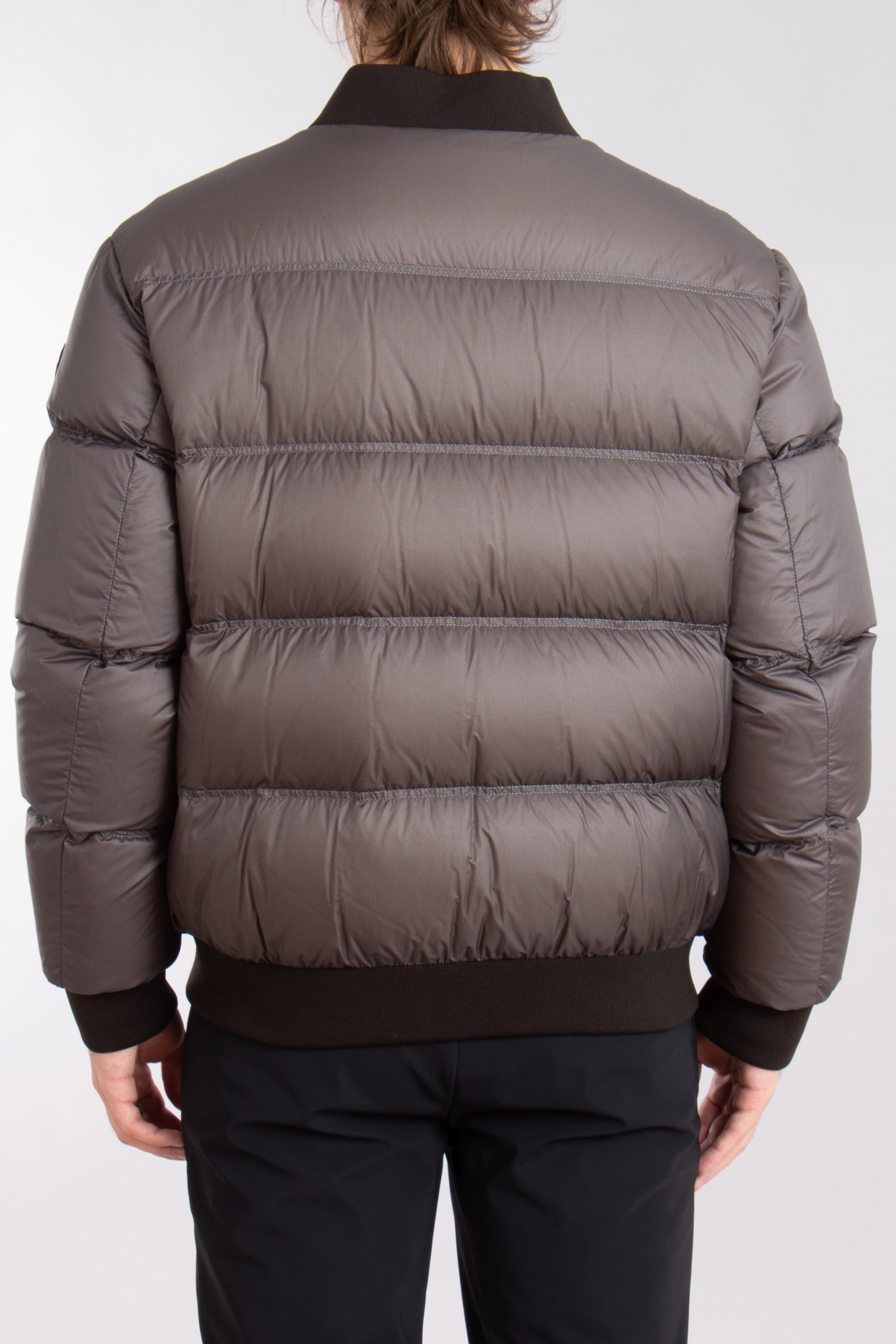 MONCLER Vioz Nylon Ripstop Down Bomber Jacket