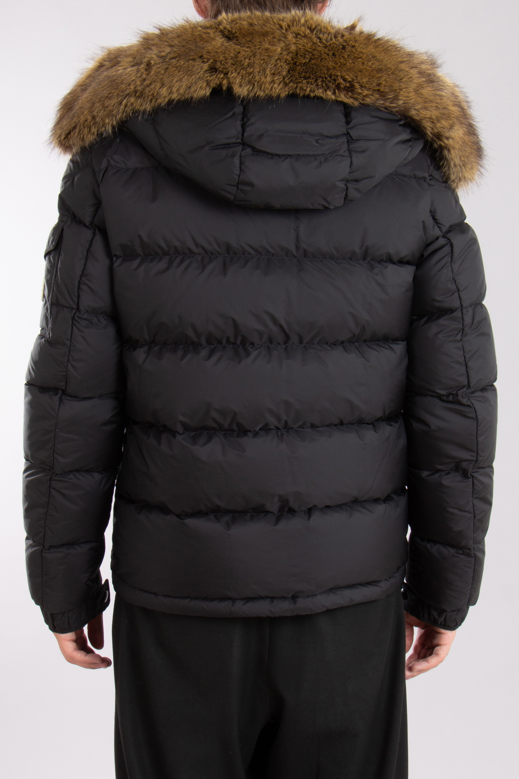 MONCLER Mayaf Recycled Rainwear Down Jacket