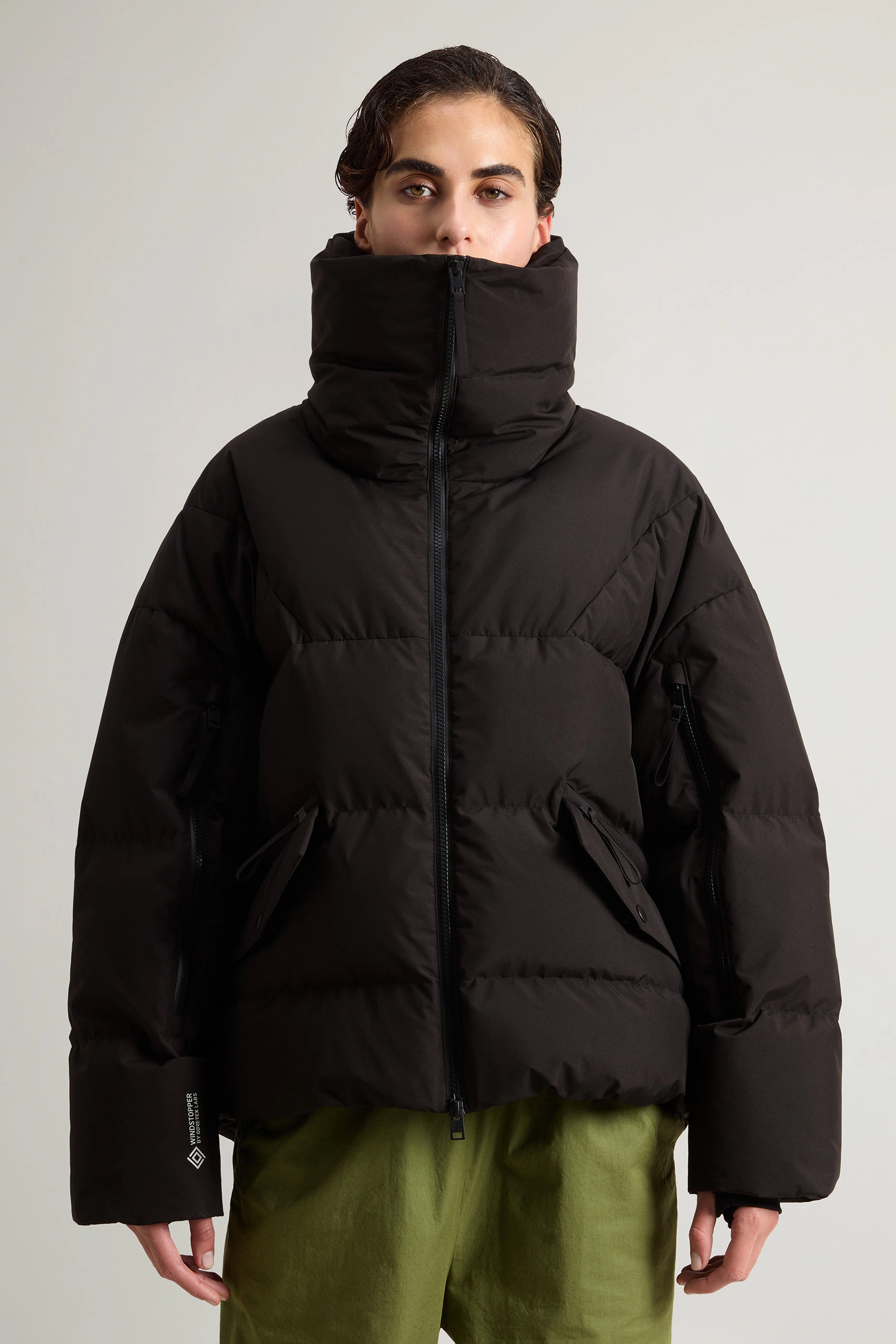 WOORLICH Windstopper Gore Tex Down Jacket