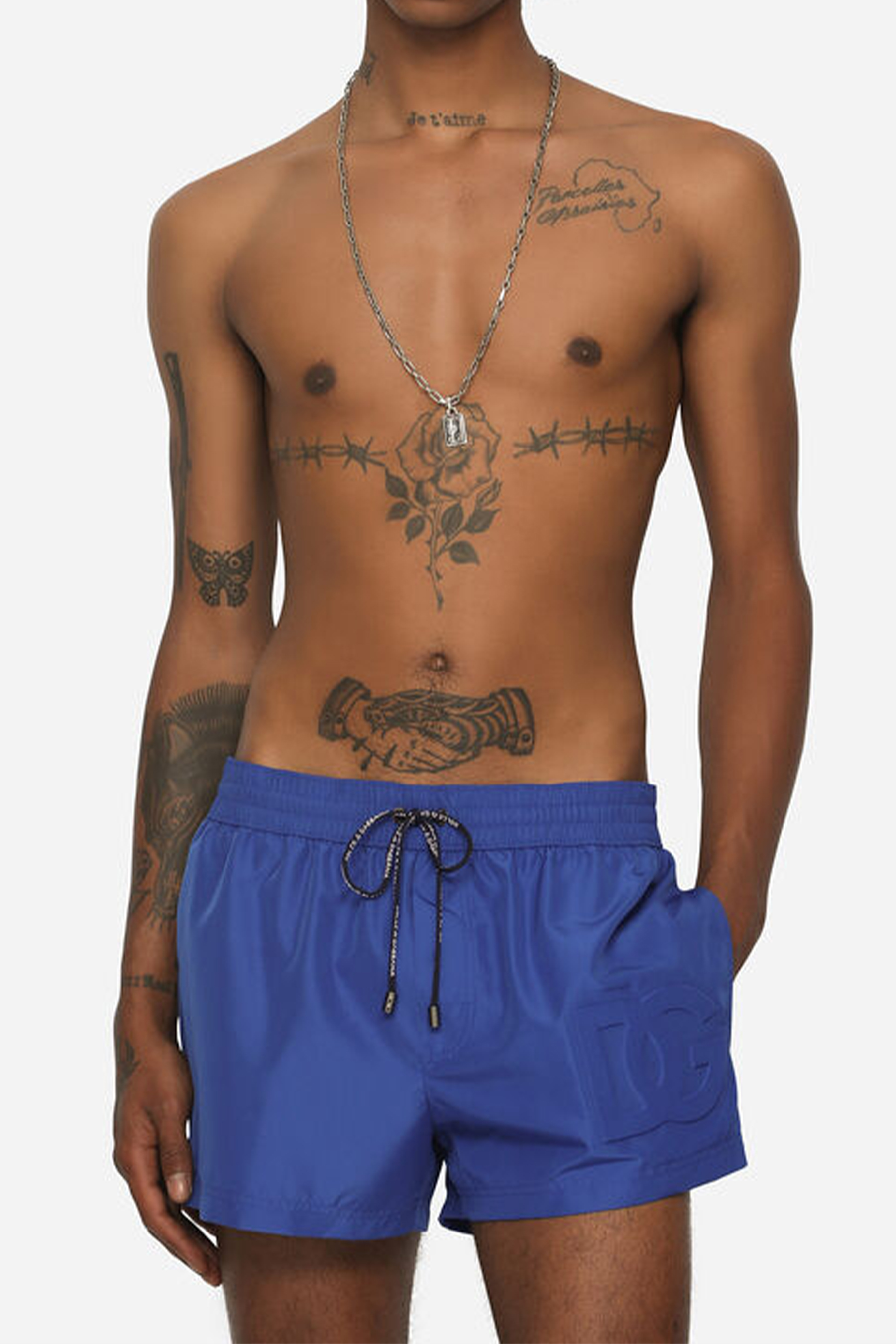 DOLCE & GABBANA Logo Swim Shorts