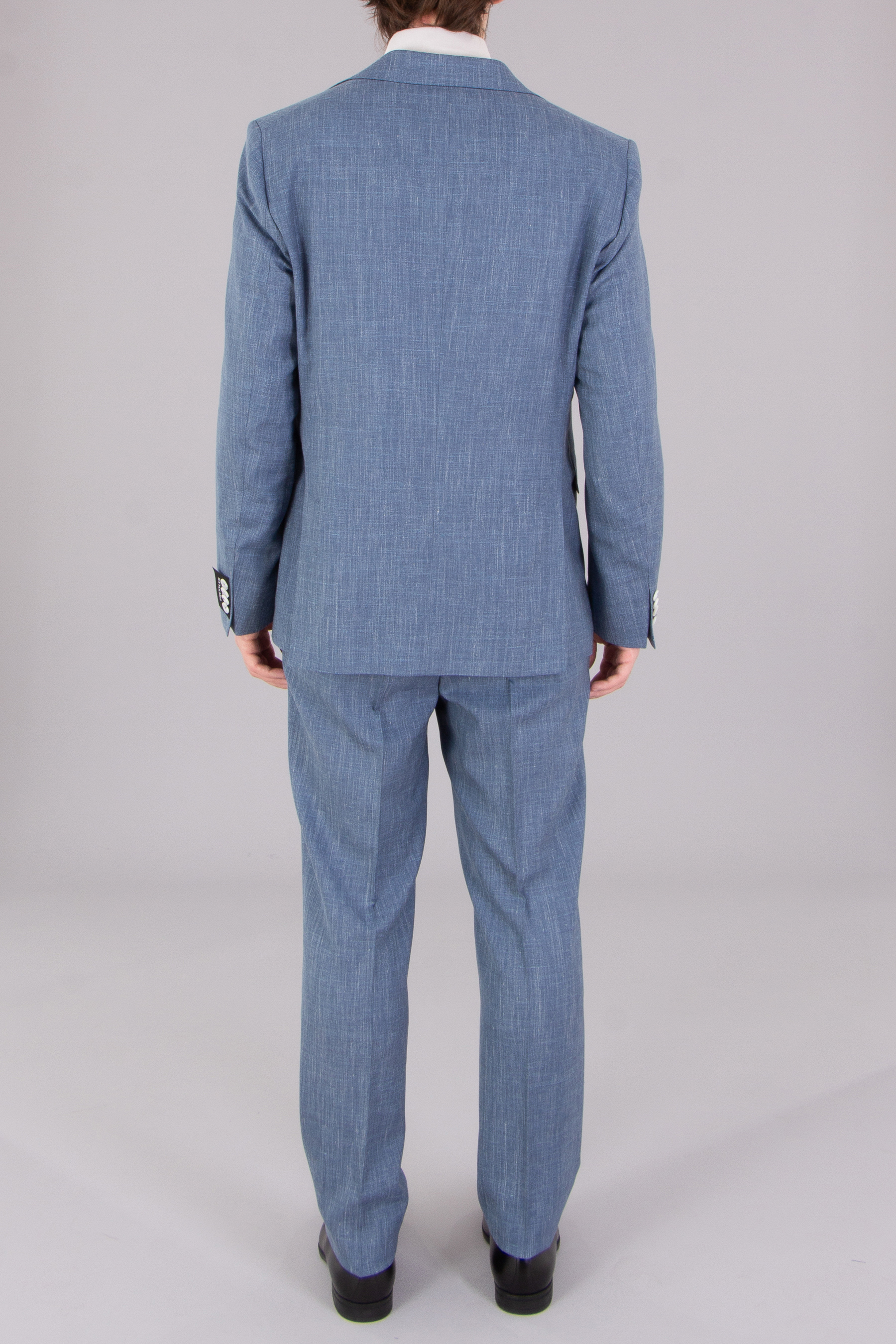 DRESSLER Regular Fit Summertime Wool-Silk-Linen Blend Suit Sean