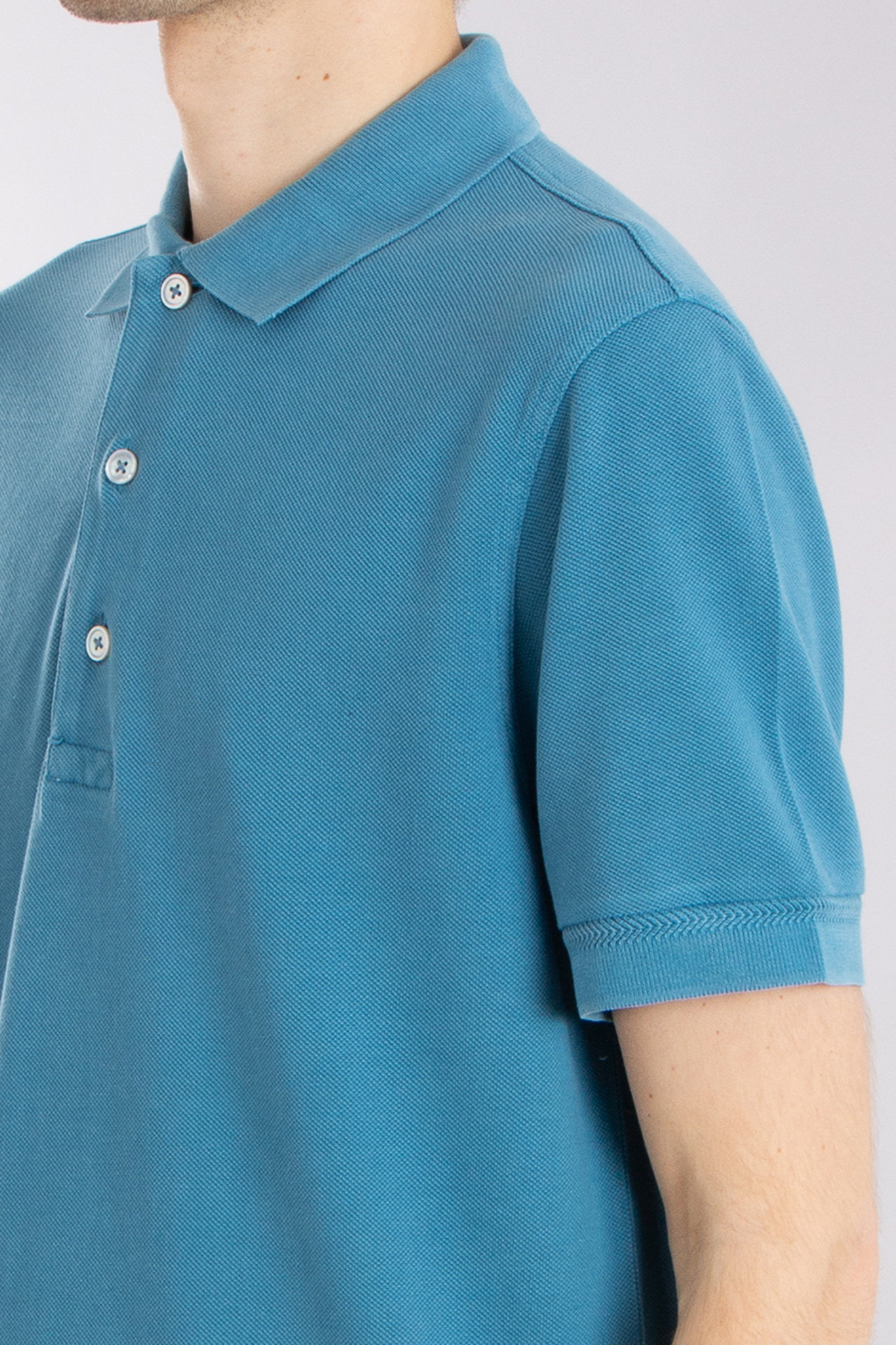 TOM FORD Garment-Dyed Lyocell-Cotton Piqué Polo Shirt