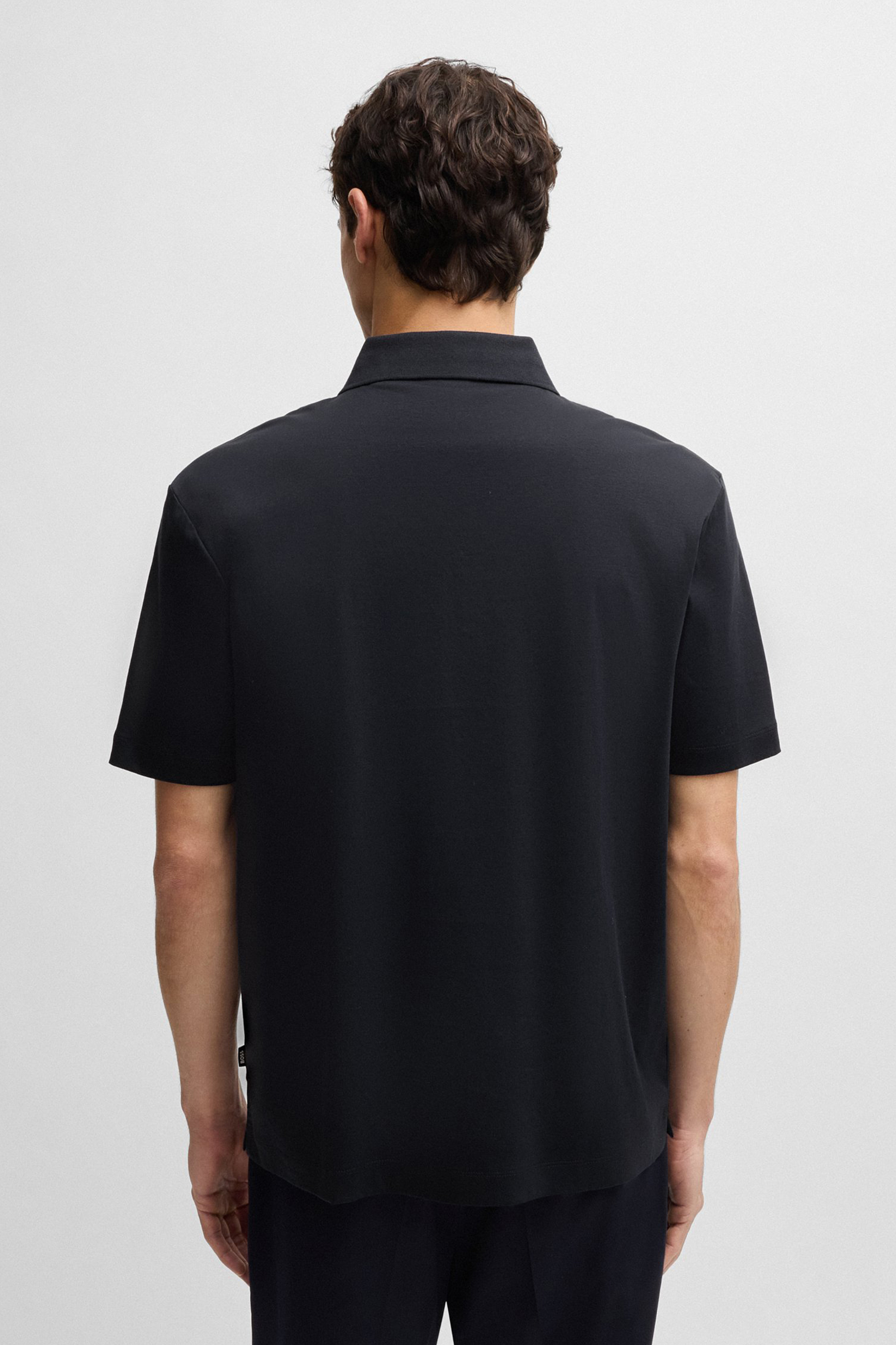 BOSS Mercerized Cotton Polo Shirt C-Parris