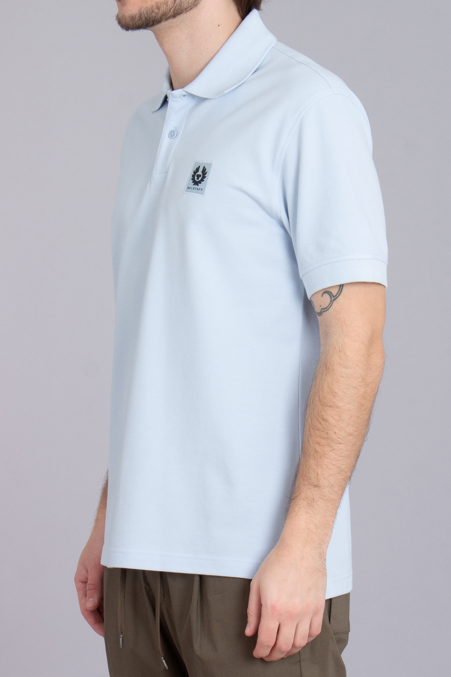 BELSTAFF Regular Fit Cotton Piqué Polo Shirt