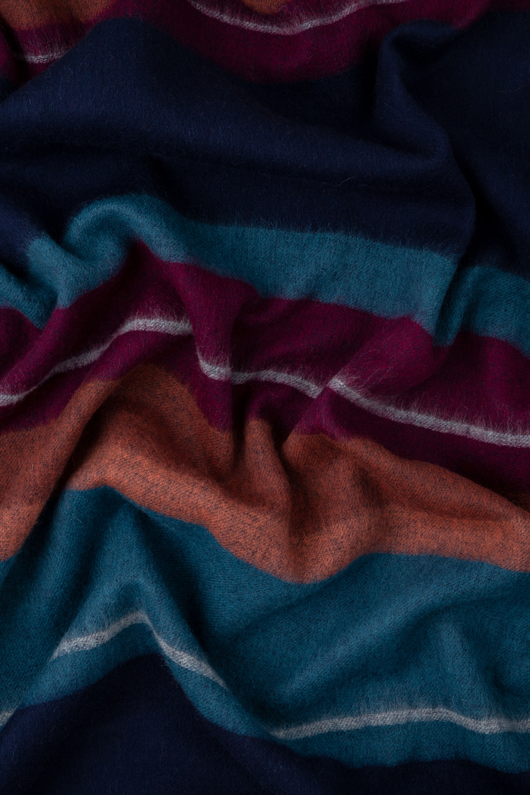 PAUL SMITH Faded Edge Lambswool Blanket