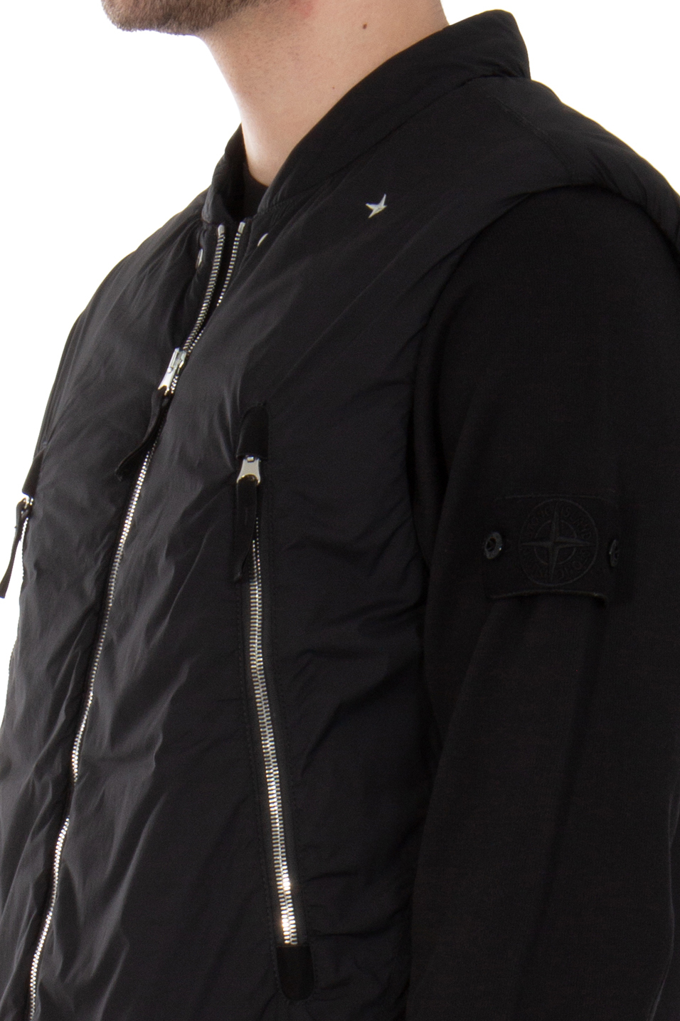 STONE ISLAND Skin Touch Nylon Puffer Vest