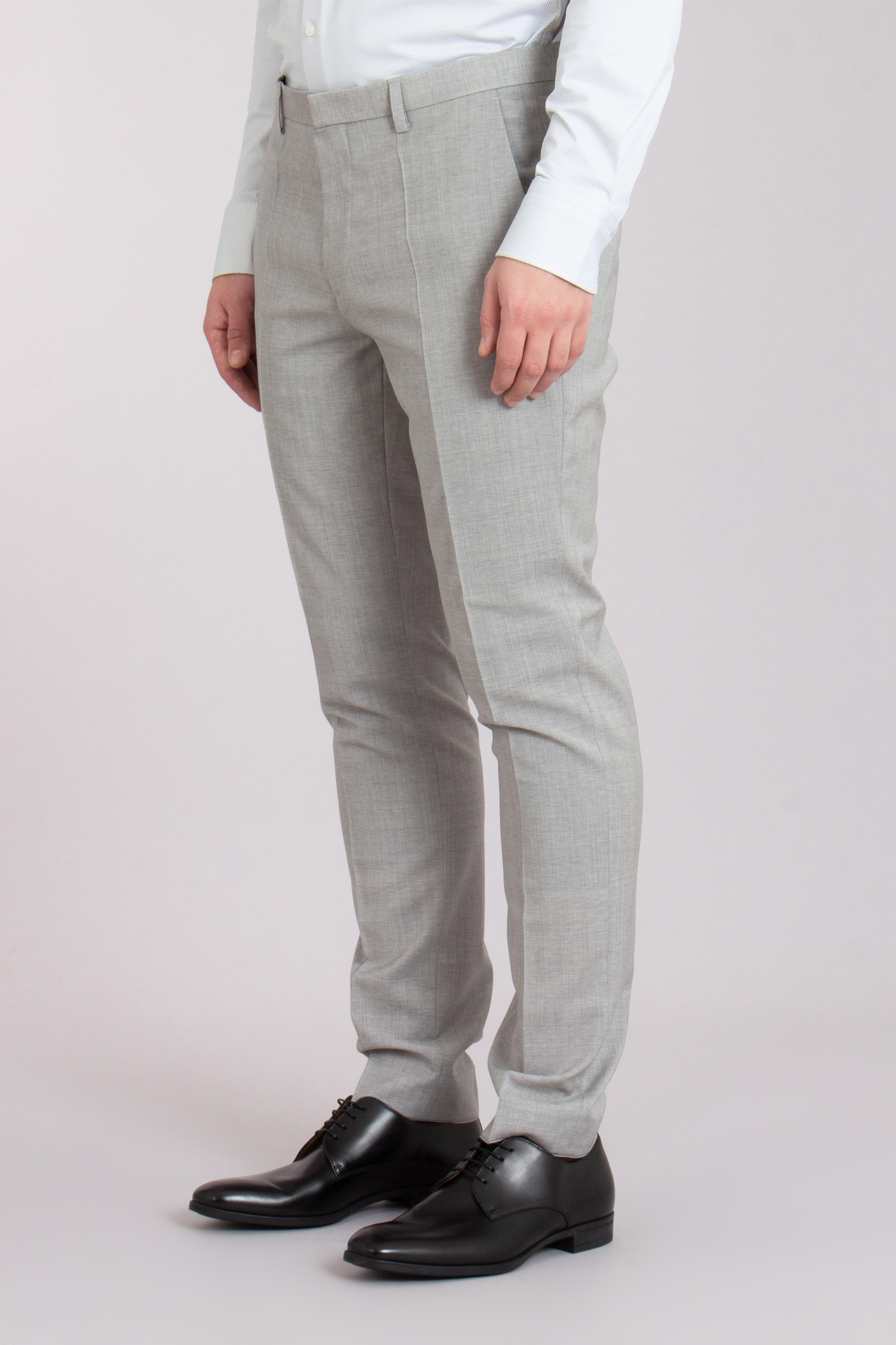 HUGO Extra Slim Fit Virgin Wool Suit Pants Hesten