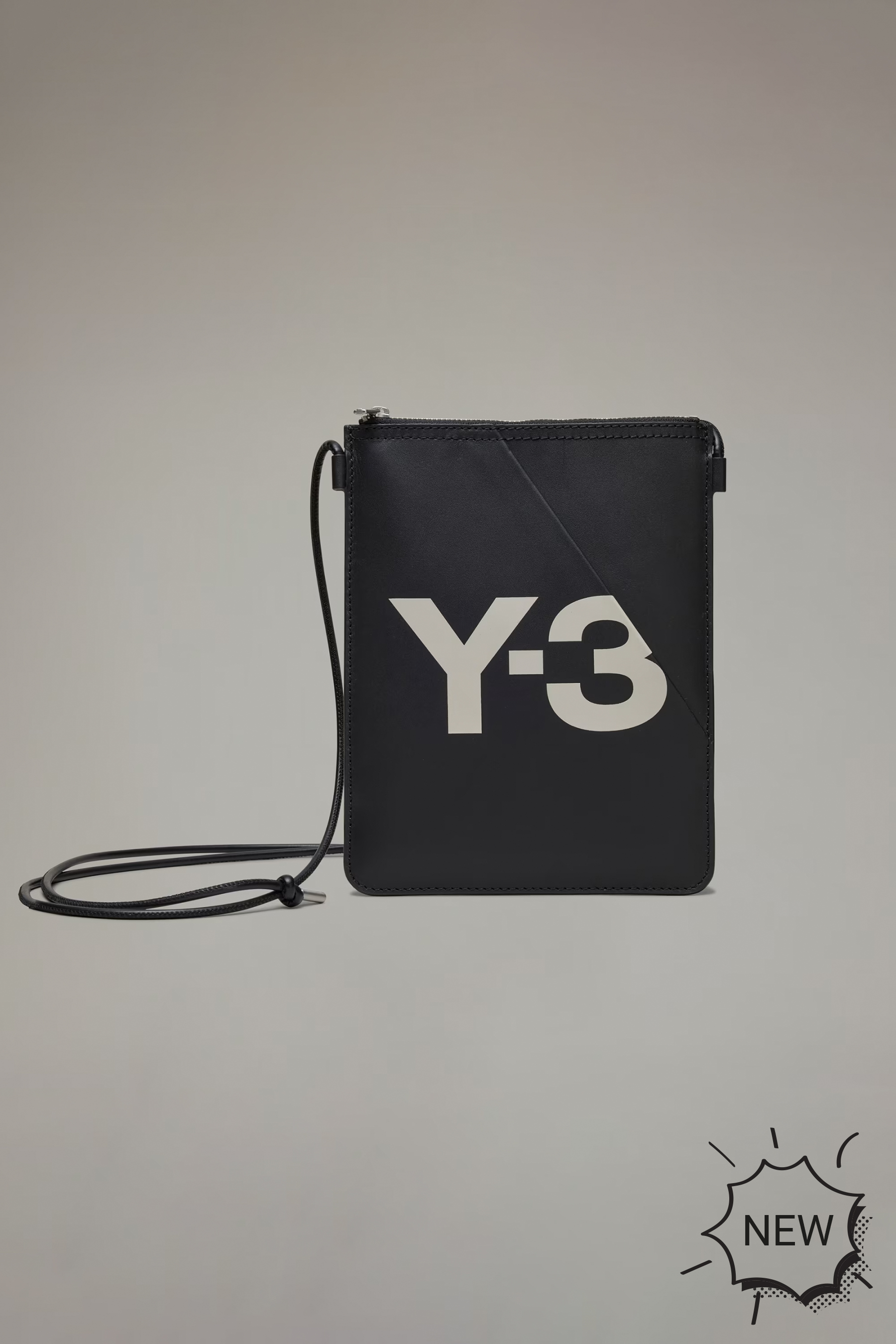 Y-3 Printed Leather Crossbody Bag