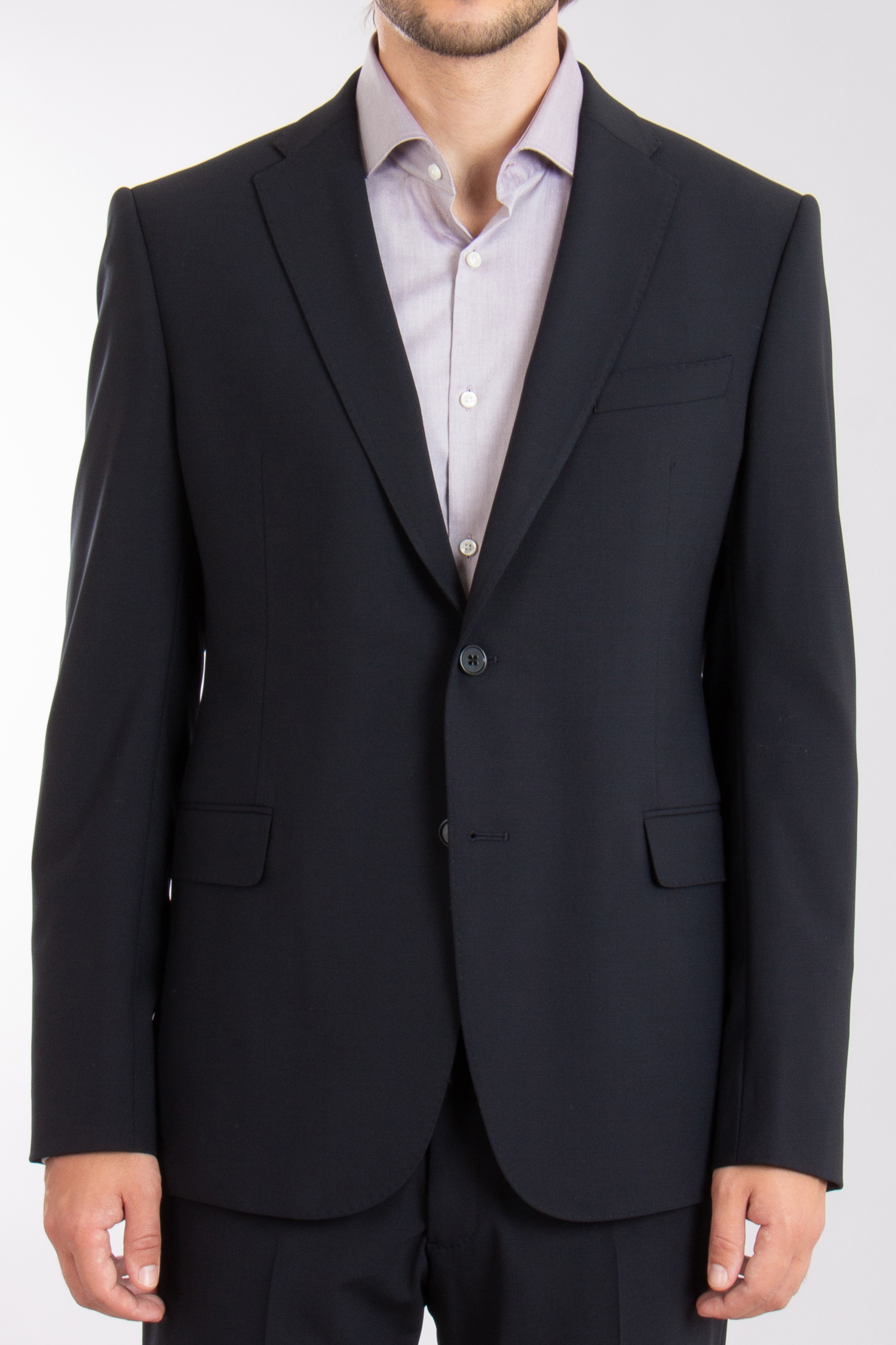 EMPORIO ARMANI Virgin Wool Stretch Suit M Line