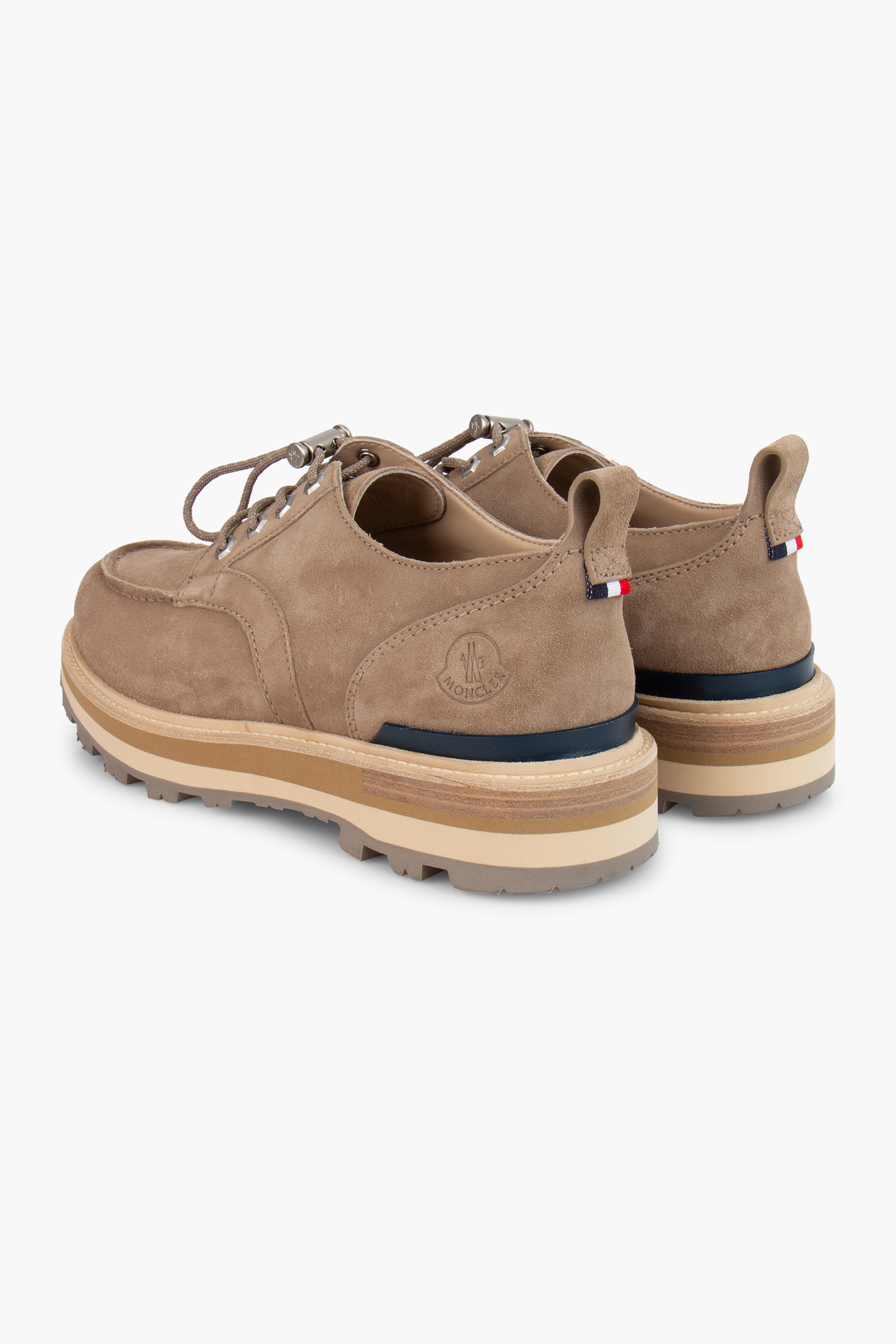 MONCLER Suede Peka City Derbys