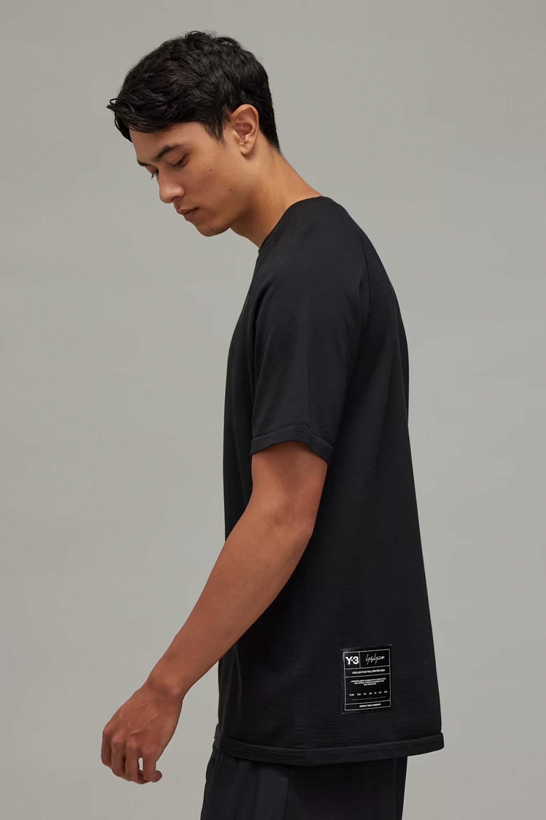 Y-3 Recycled Polyester-Wool Blend Running T-Shirt