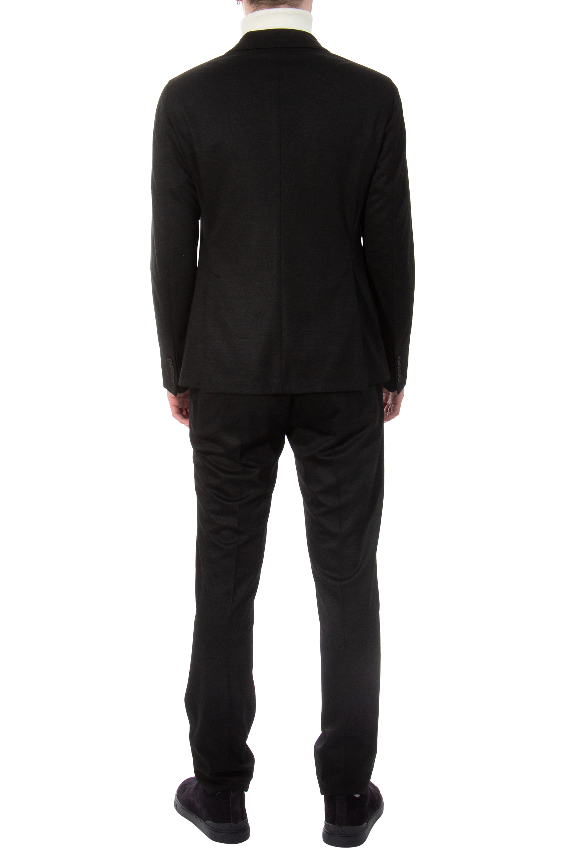 EMPORIO ARMANI Lyocell-Virgin Wool Blend Suit City Line