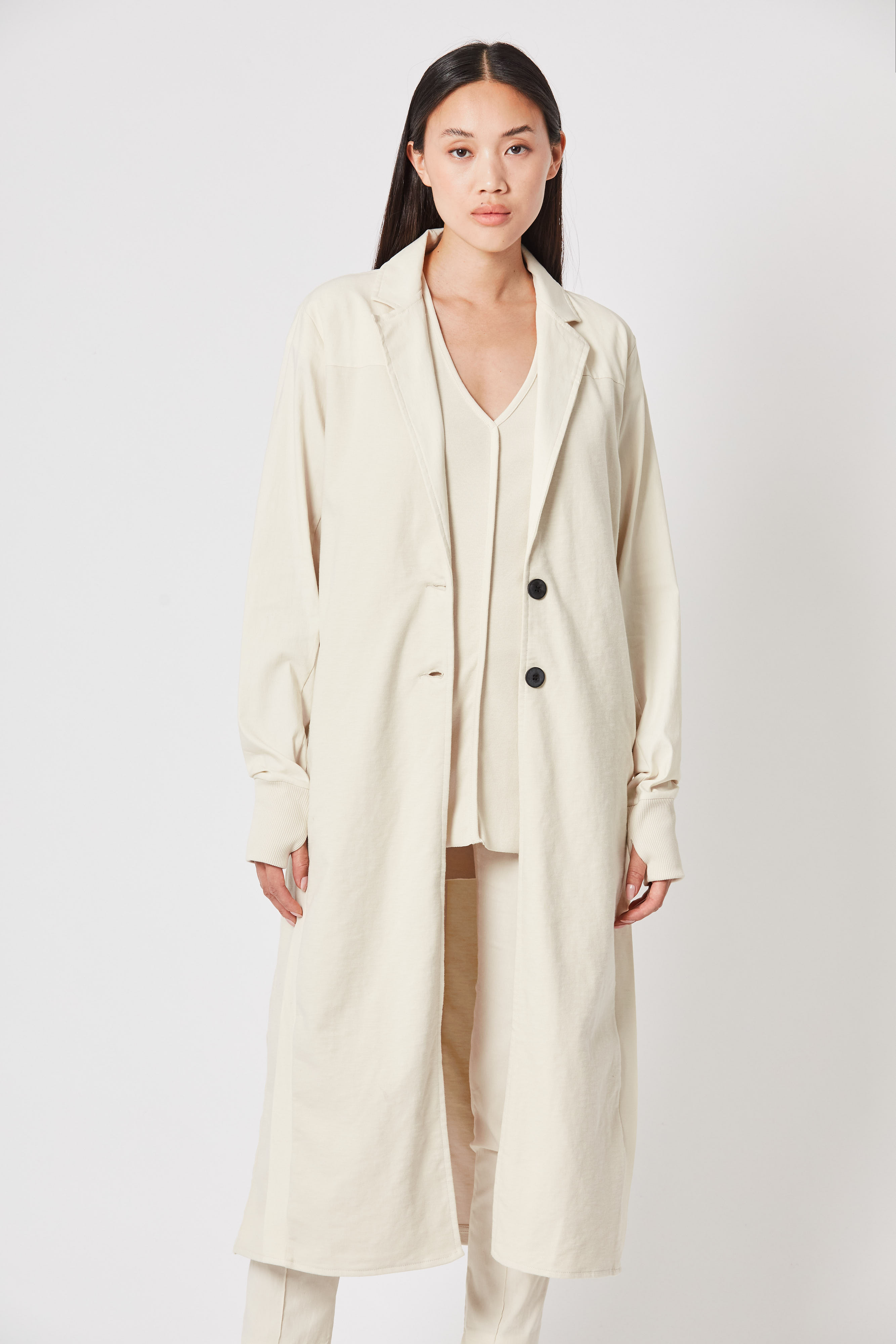 THOM KROM Sweat Coat Long