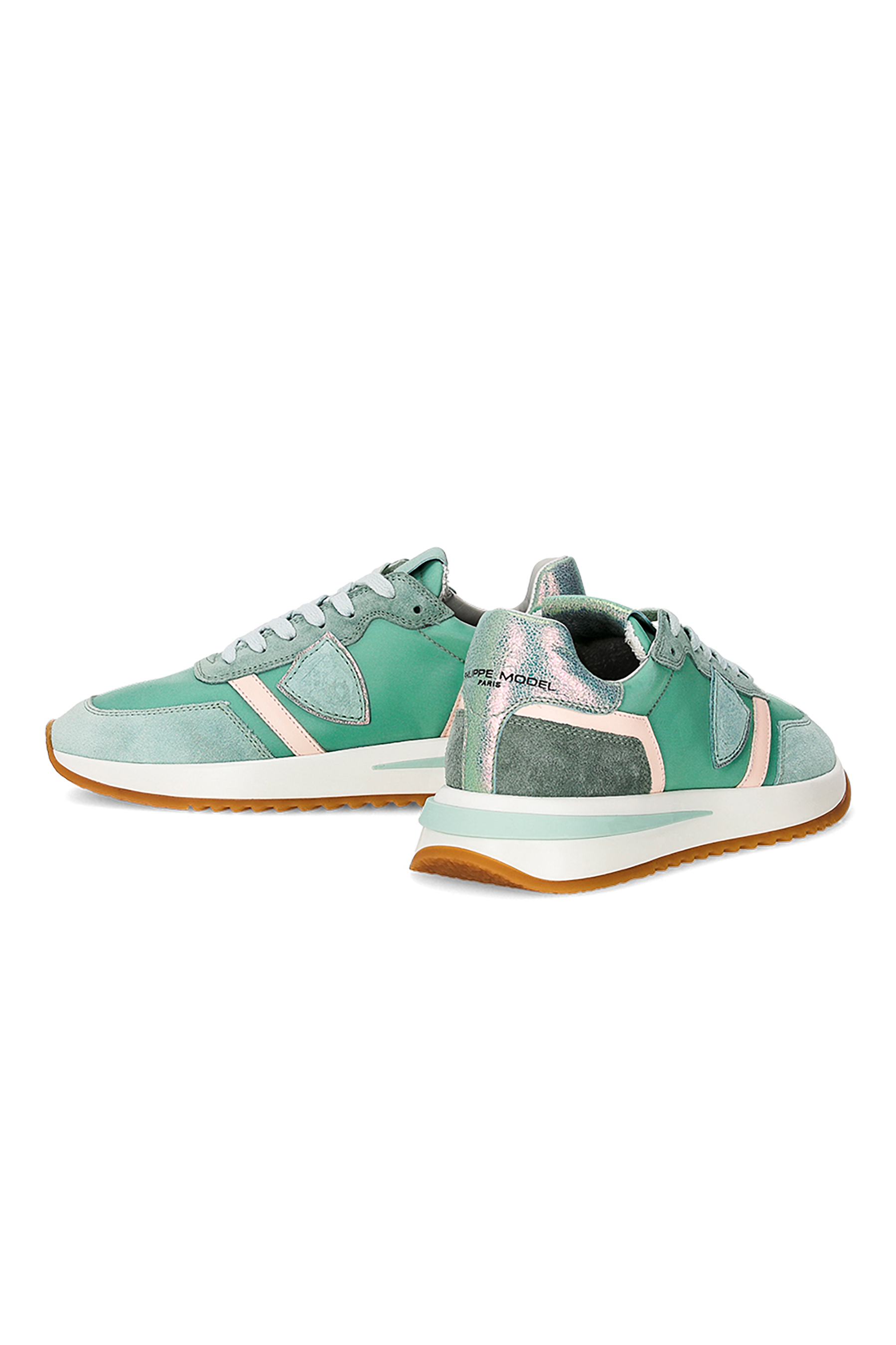 PHILIPPE MODEL Technical Fabric & Suede Sneakers Tropez 2.1 Low