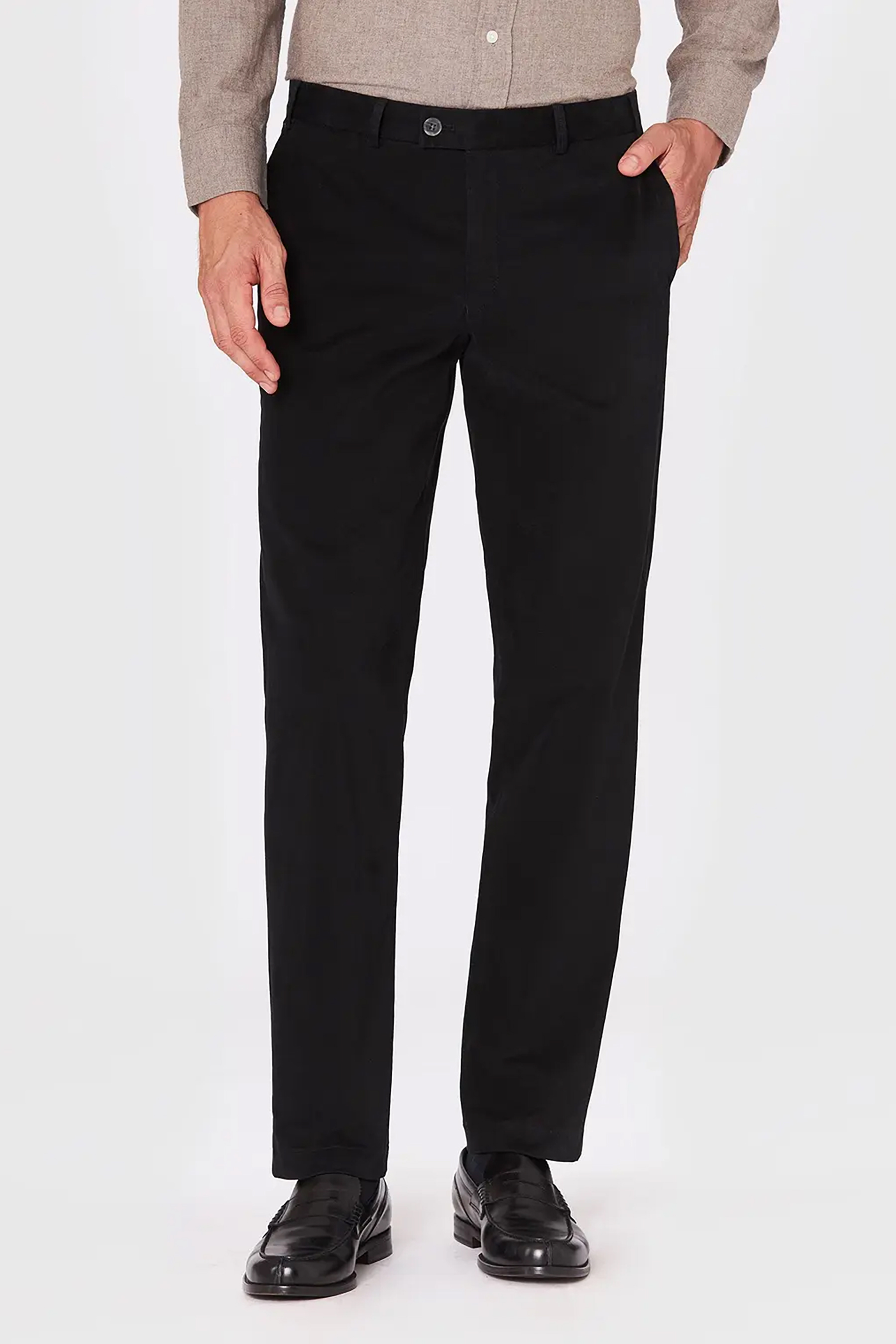 HILTL Essential Cotton Stretch Gabardine Chino Pants Parma