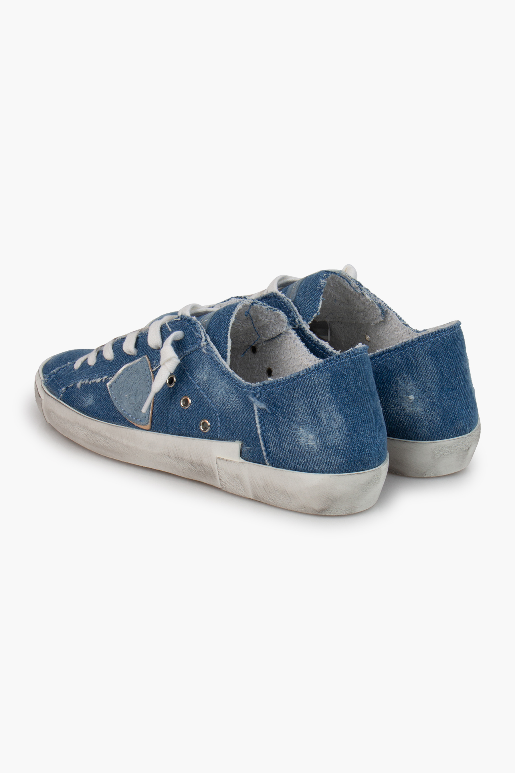 PHILIPPE MODEL Denim Sneakers Prsx Low