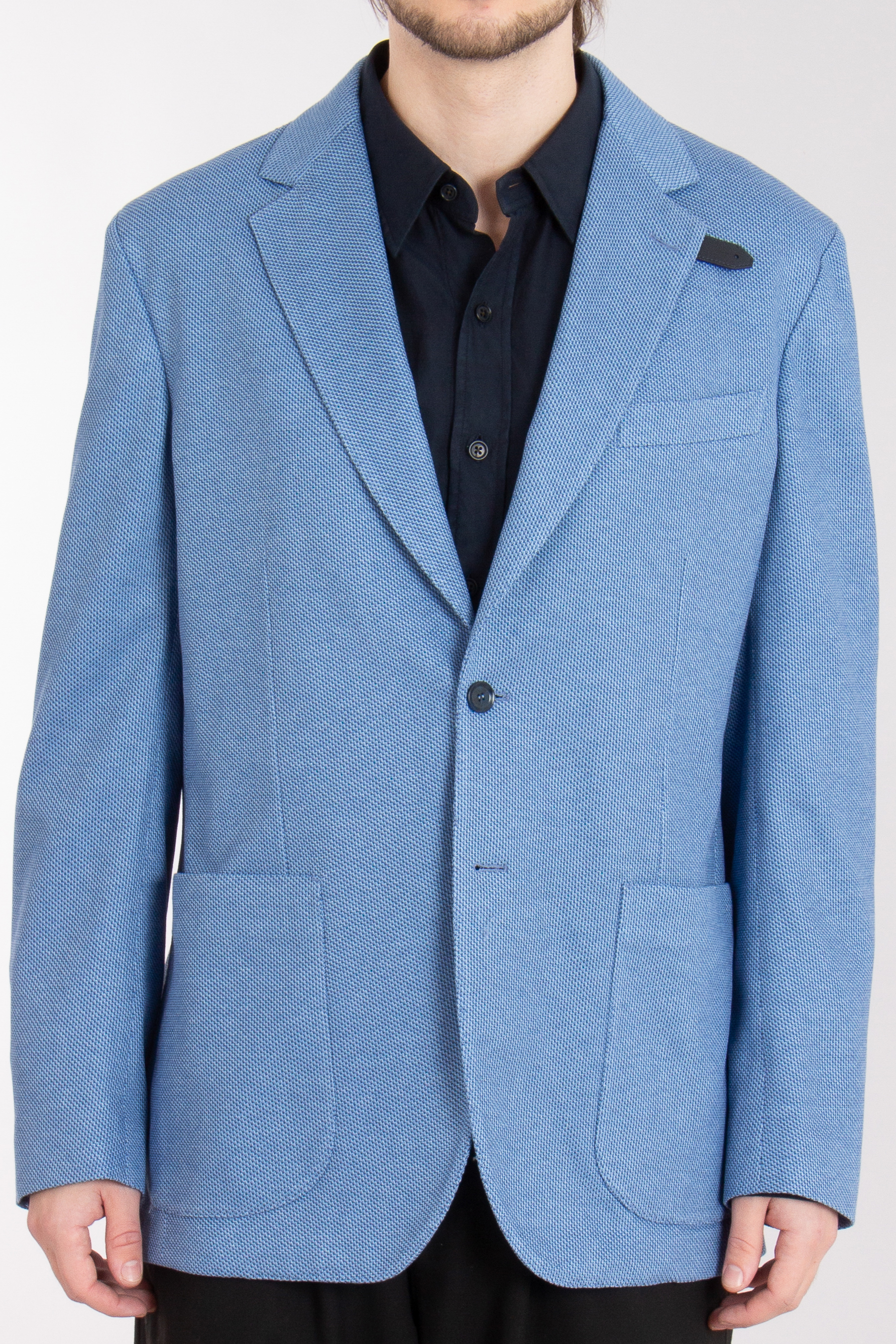 BRIONI Regular Fit Silk-Cotton Jersey Jacket