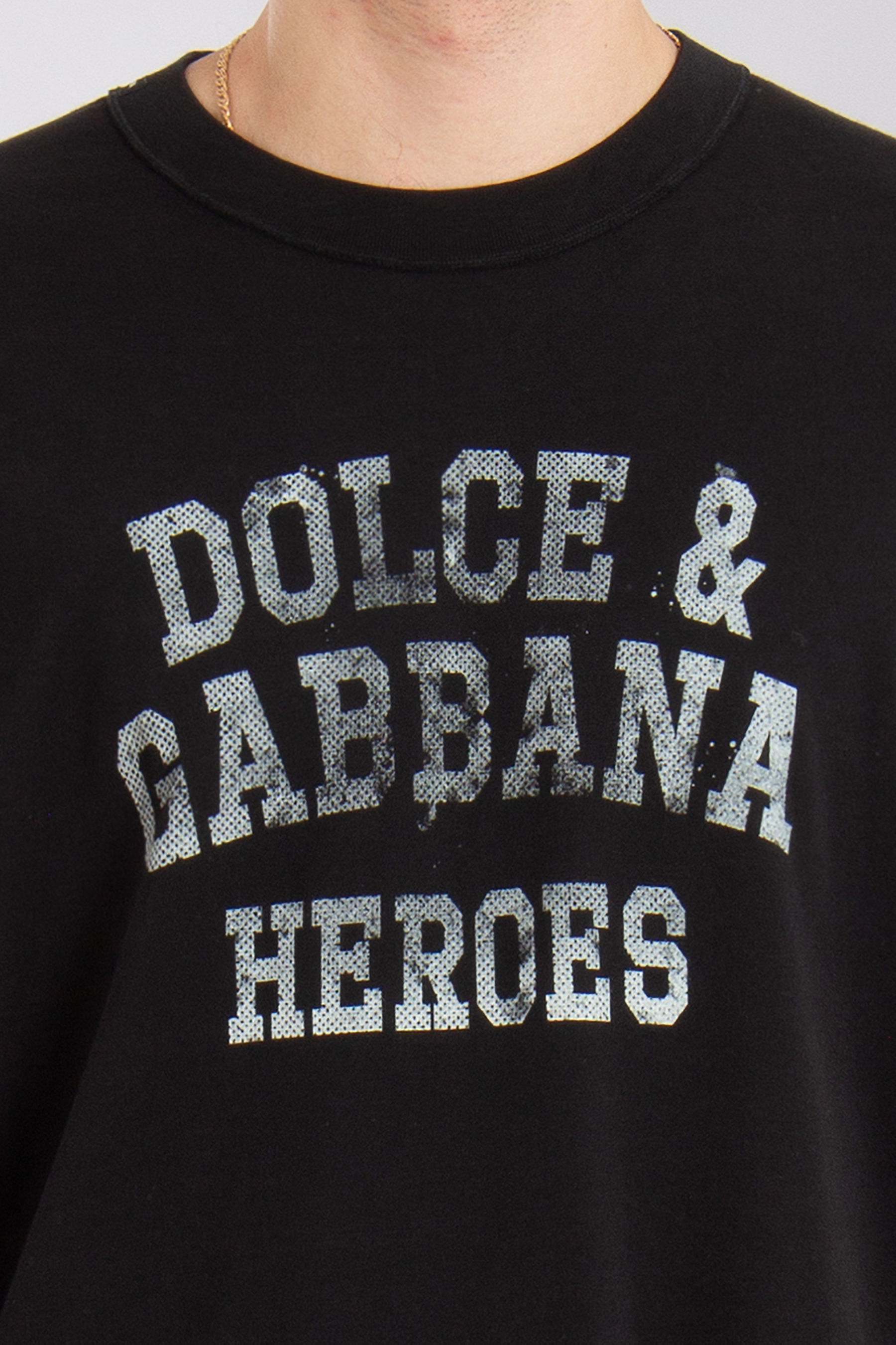 DOLCE & GABBANA Printed Cotton Jersey T-Shirt