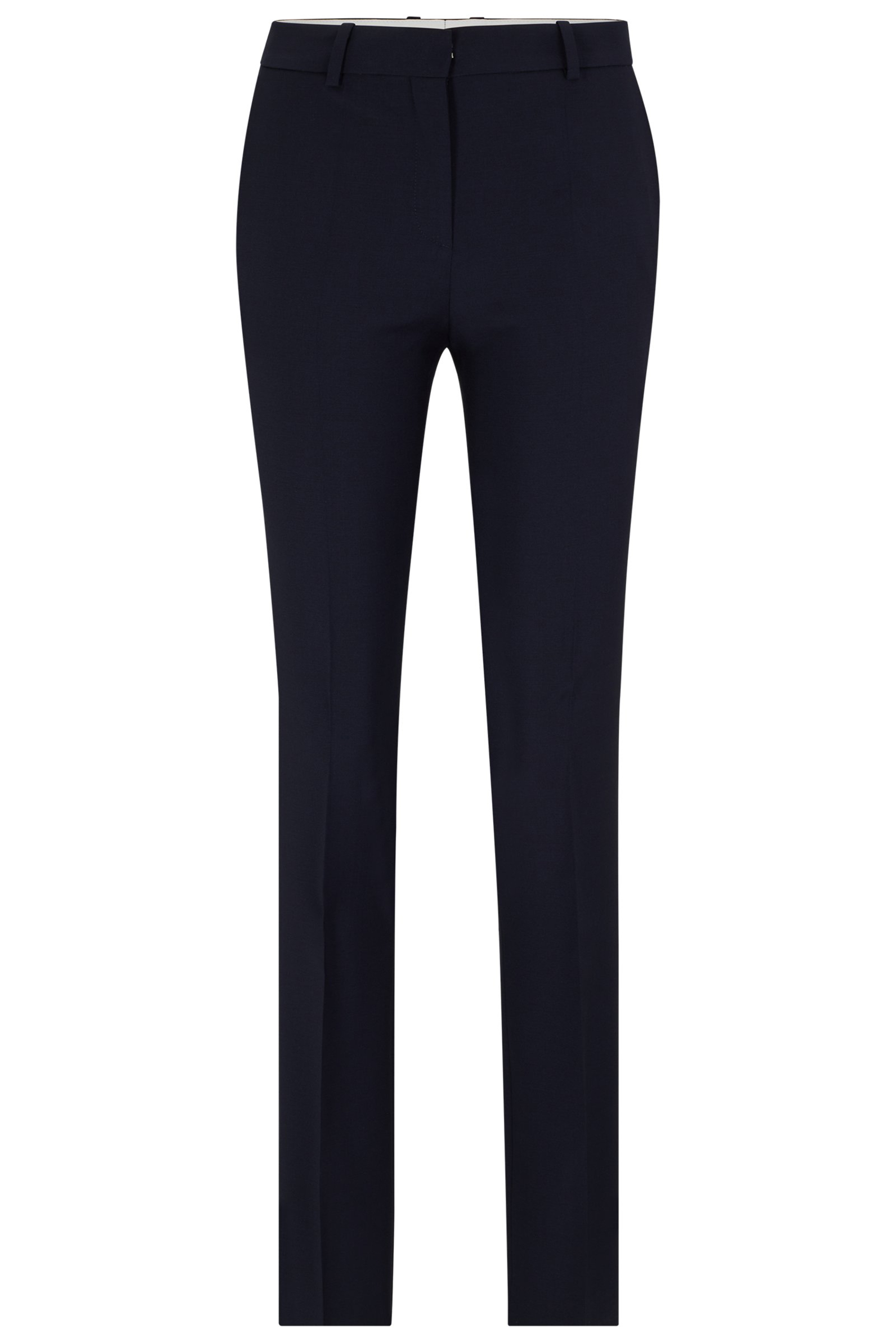 BOSS Regular Fit Virgin Wool Pants Tameah