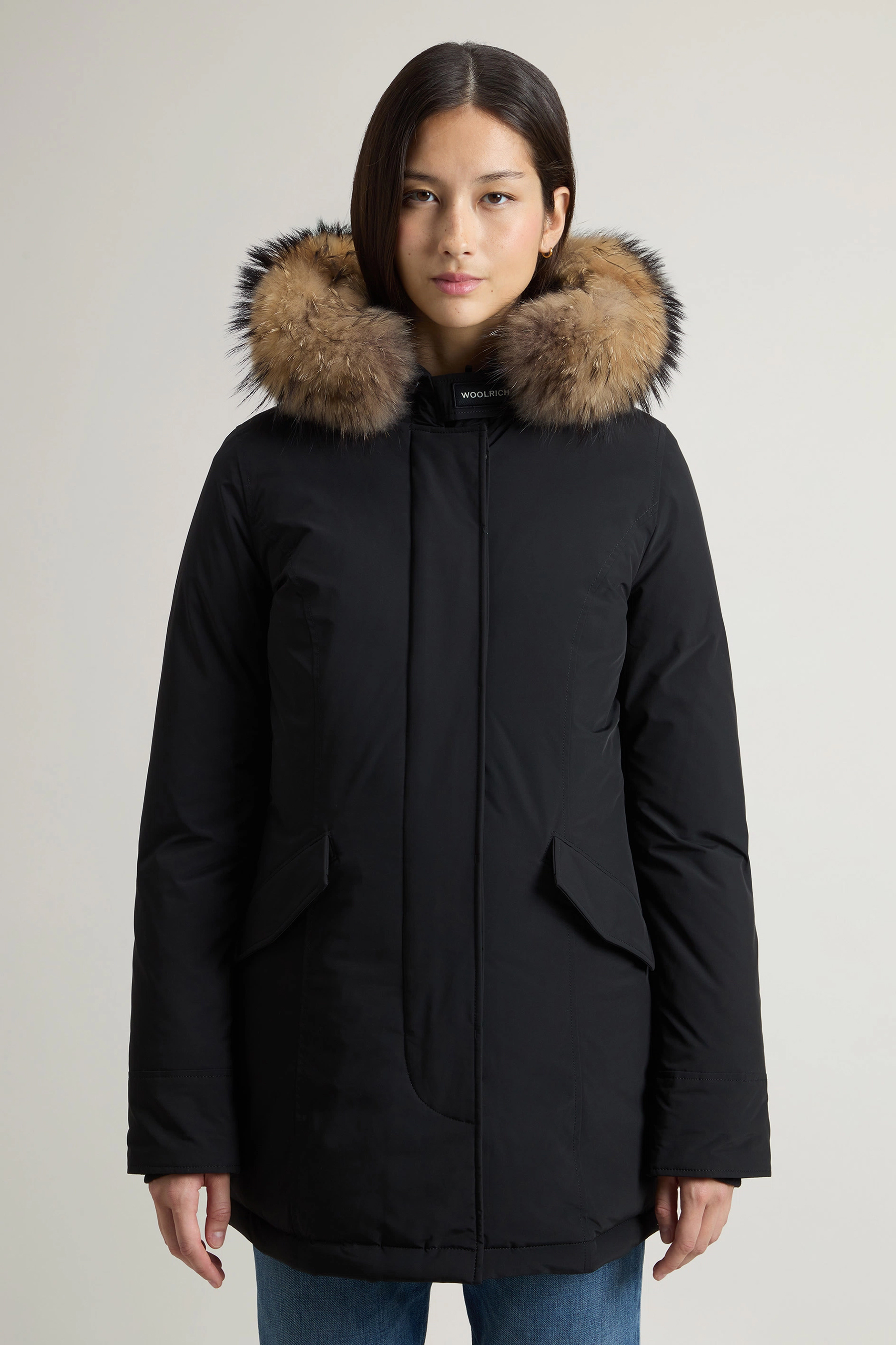 WOOLRICH Urban Touch Luxury Arctic Raccoon Parka