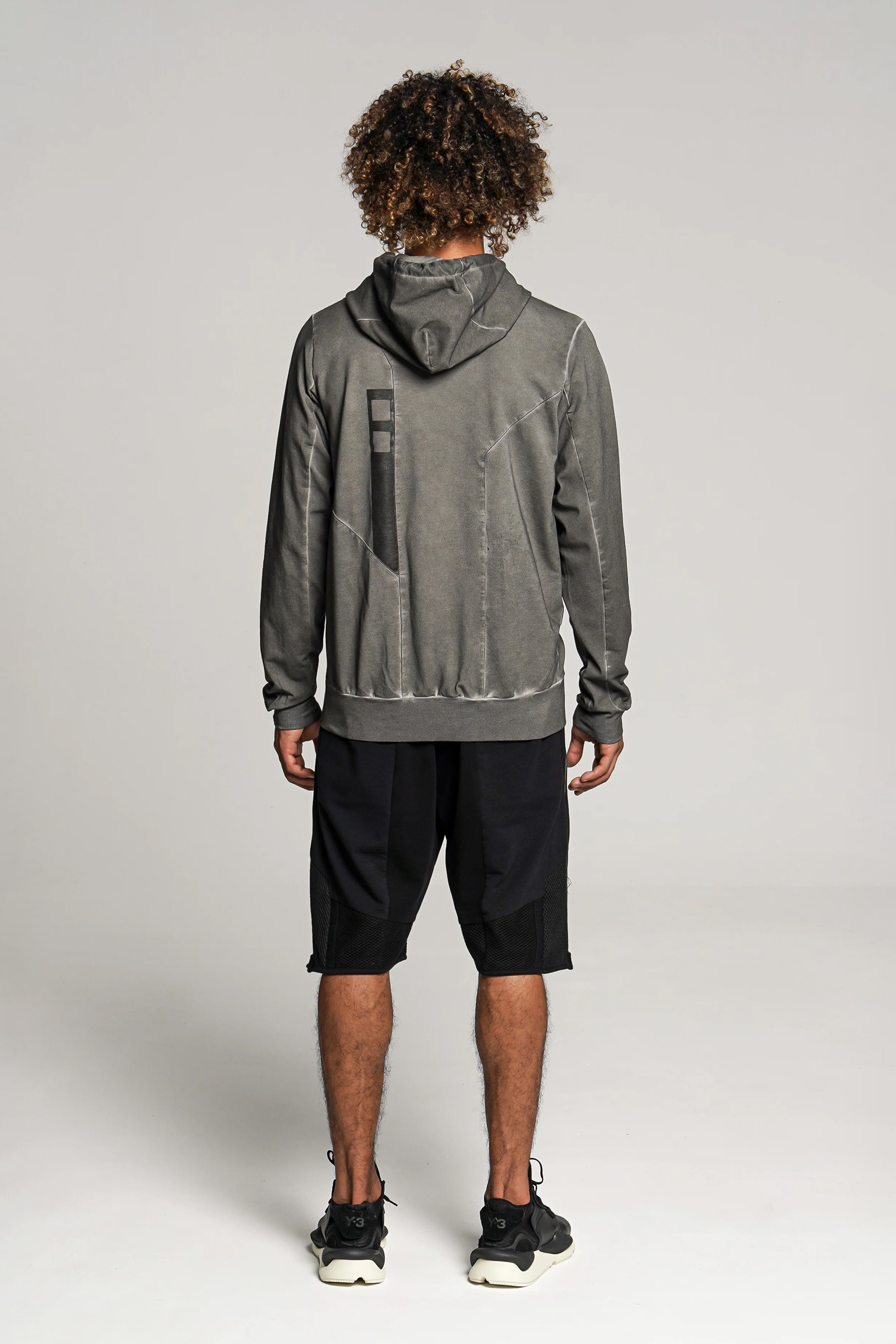 RE:VOLVER ATELIER Cotton Stretch Jersey Zip Hoodie