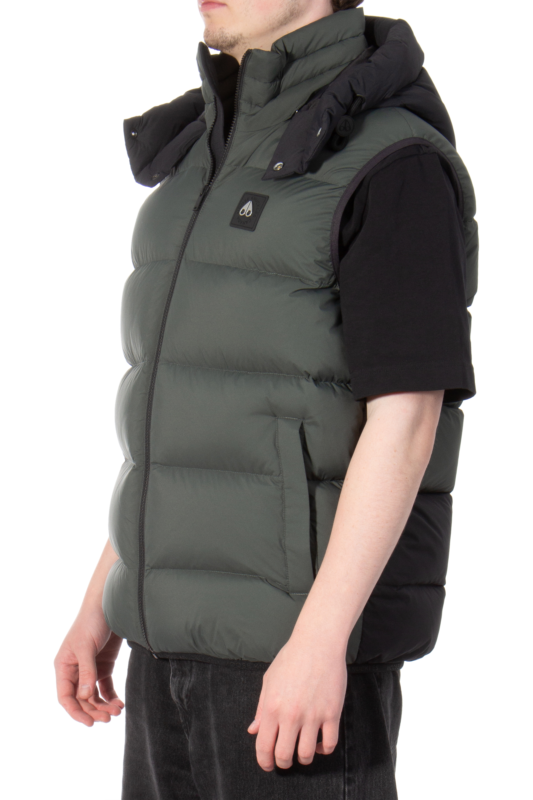 MOOSE KNUCKLES Down Vest Sycamore