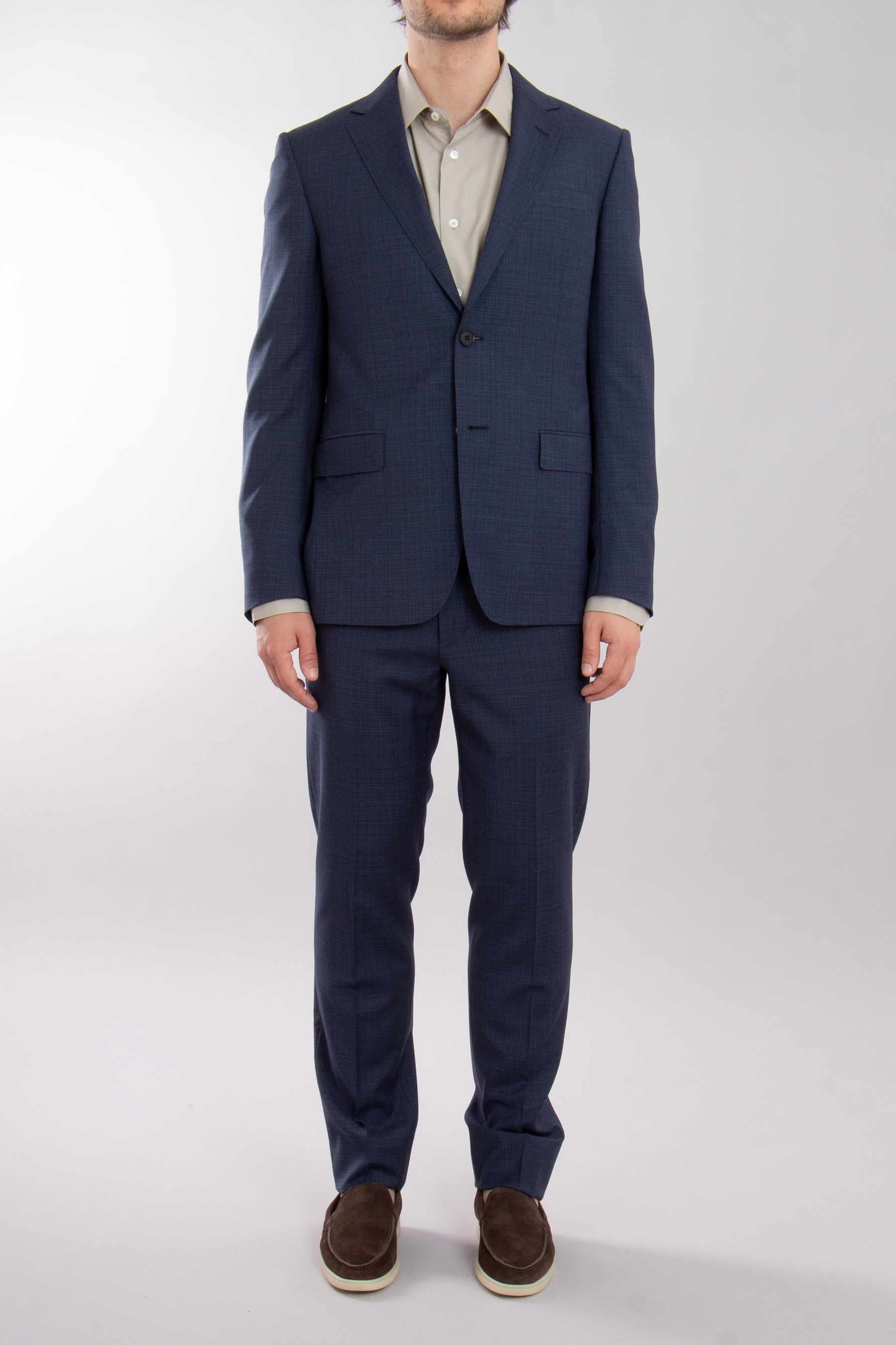 ZEGNA Patterned Wool Suit