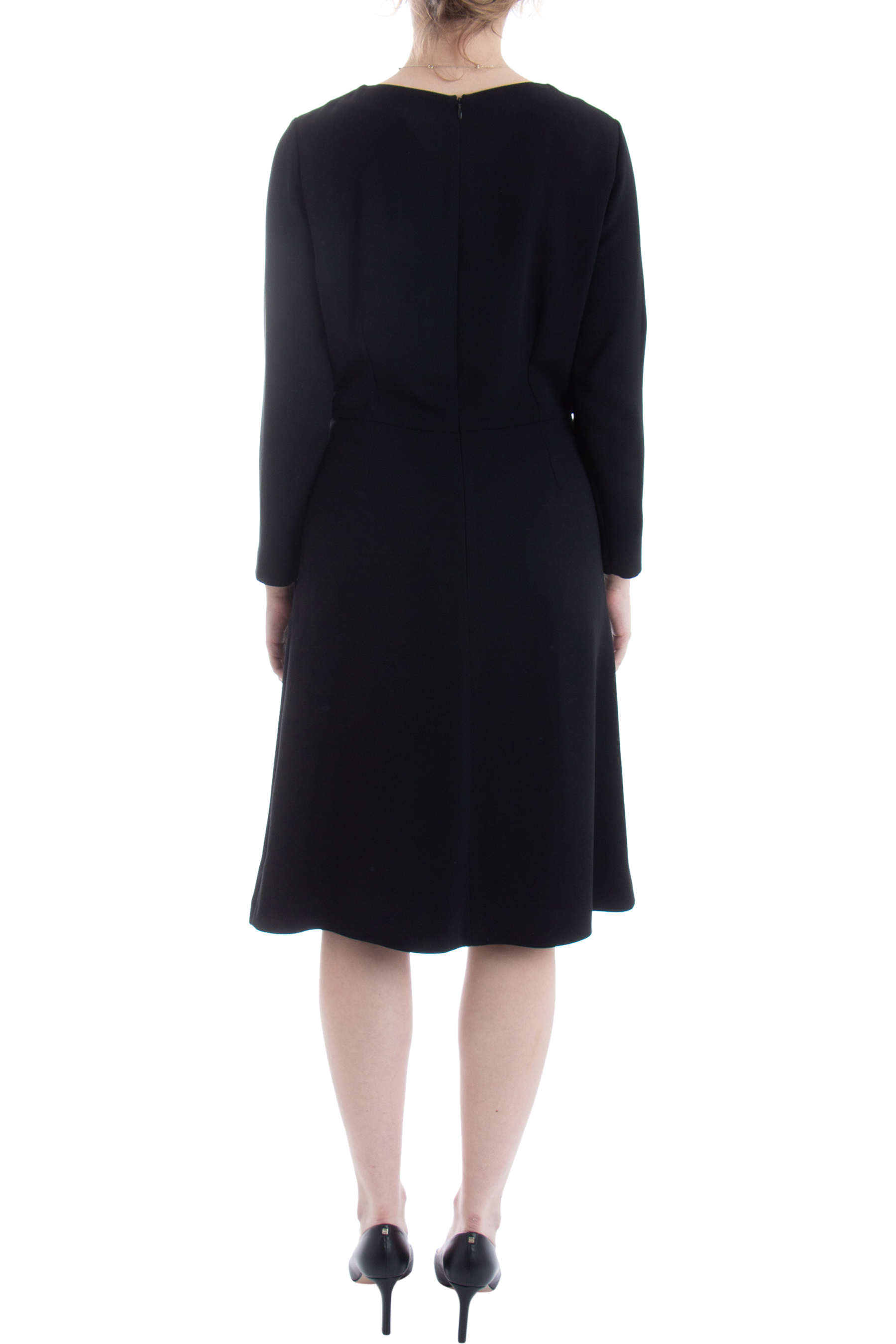 ASPESI Lined Dress With Seam Pockets