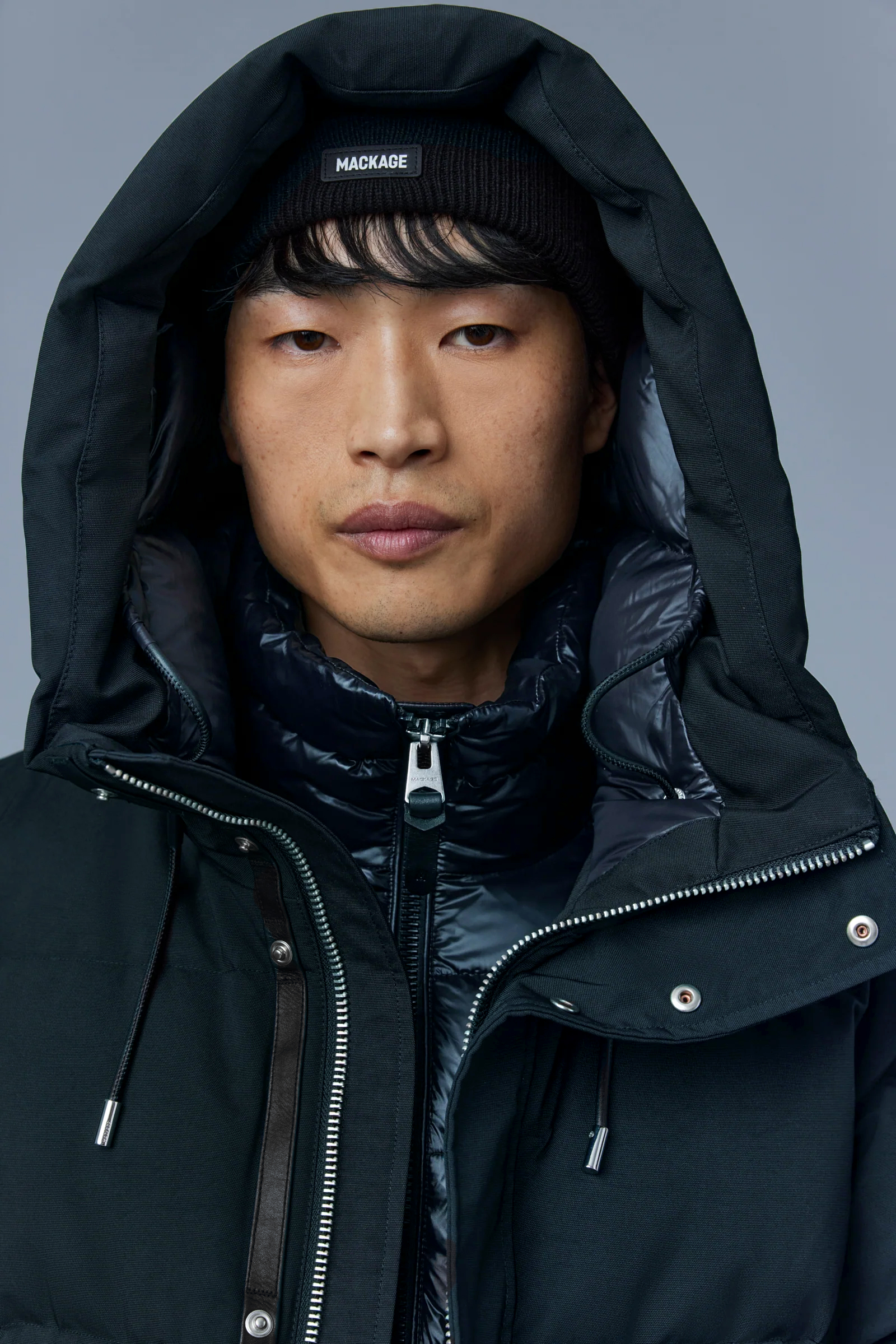 MACKAGE Nordic Tech Shell Down Jacket Graydon