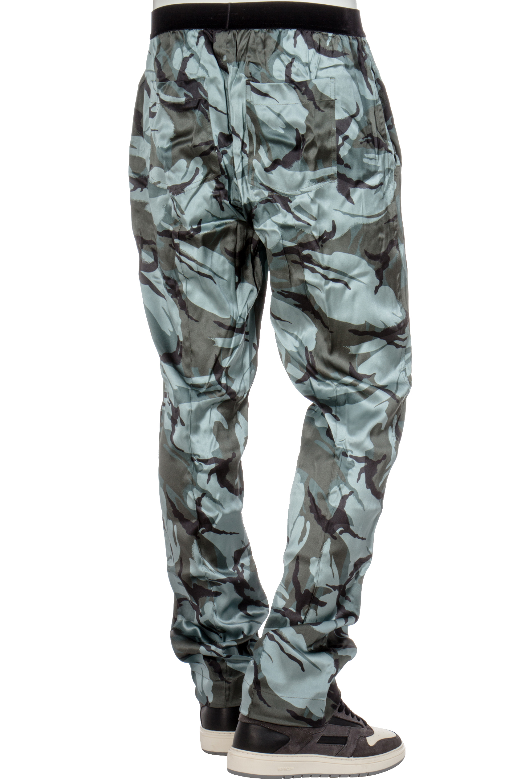 TOM FORD True Camo Print Silk Pajama Pants