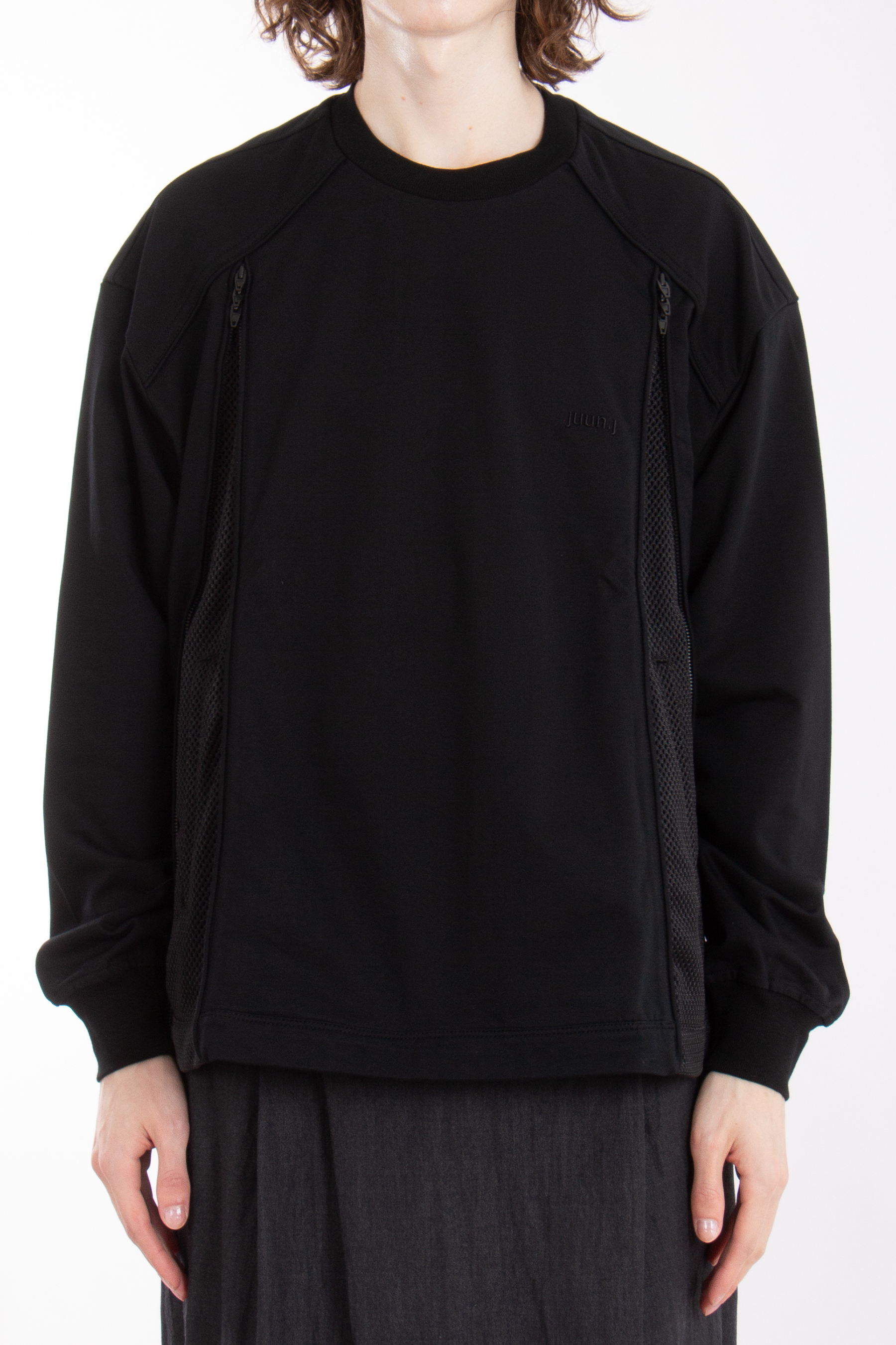 JUUN.J Hidden Pocket Cotton Sweatshirt