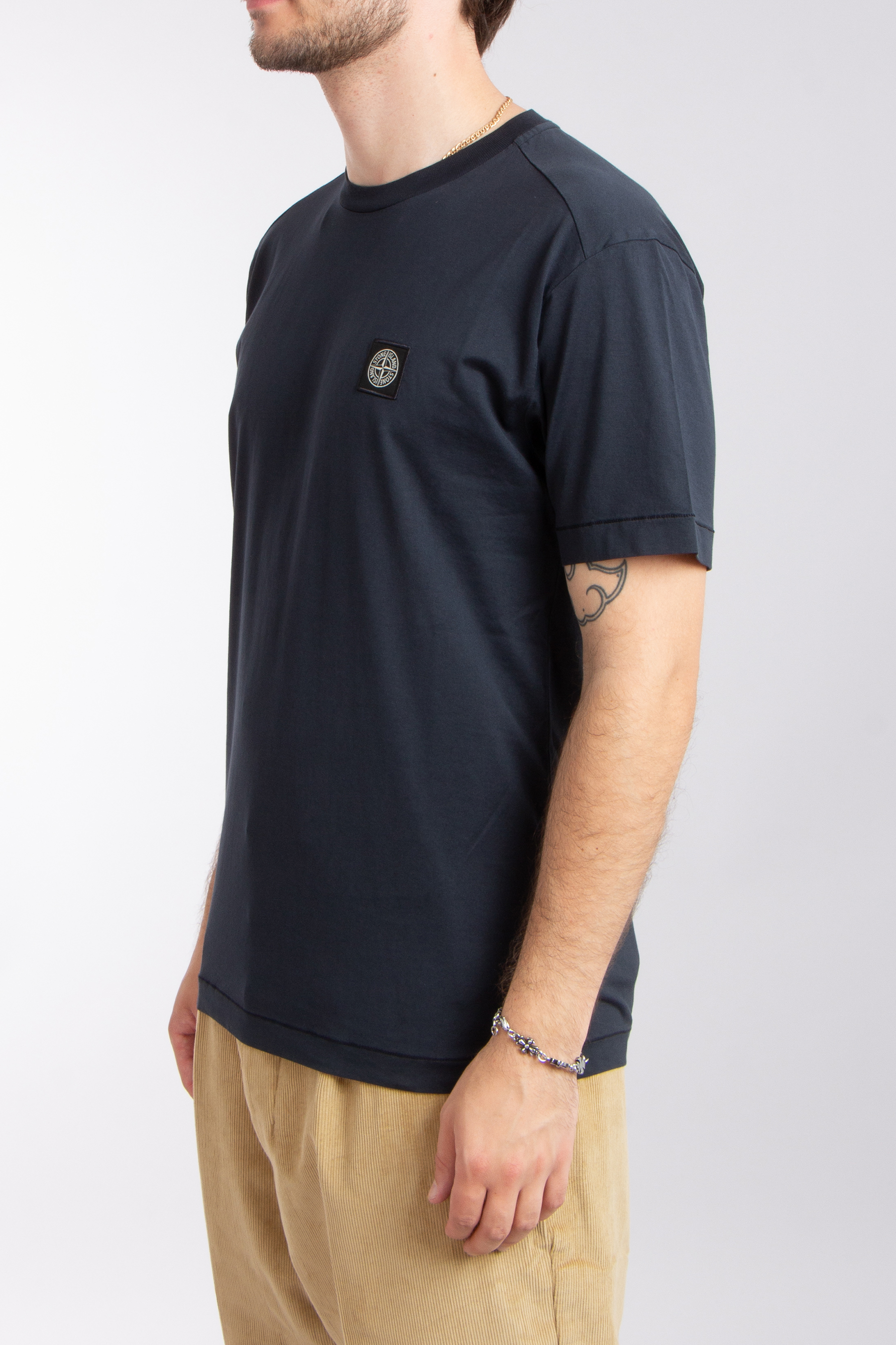 STONE ISLAND Cotton Jersey T-Shirt