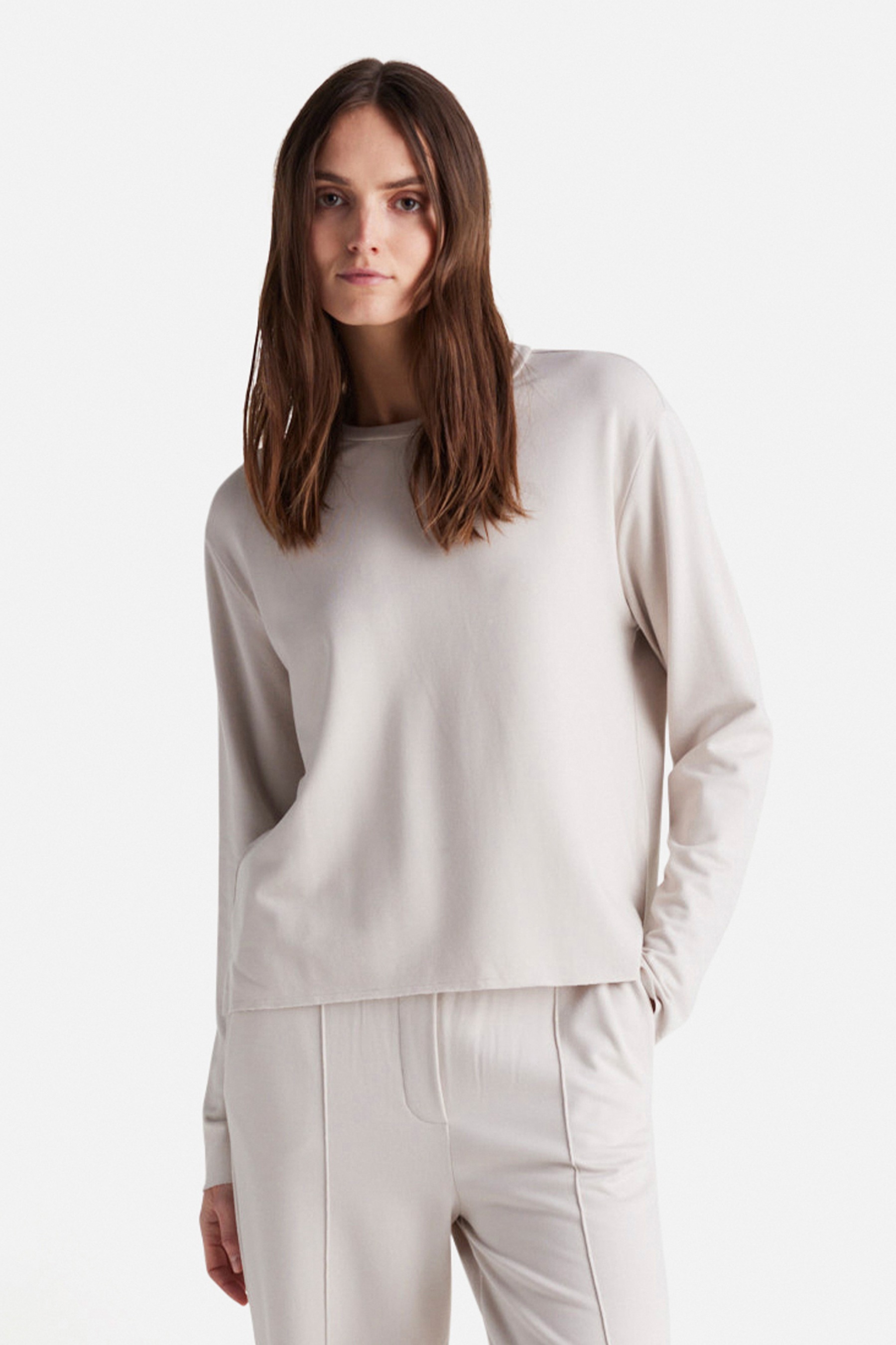 IHEART Viscose Stretch Sweatshirt Violettene