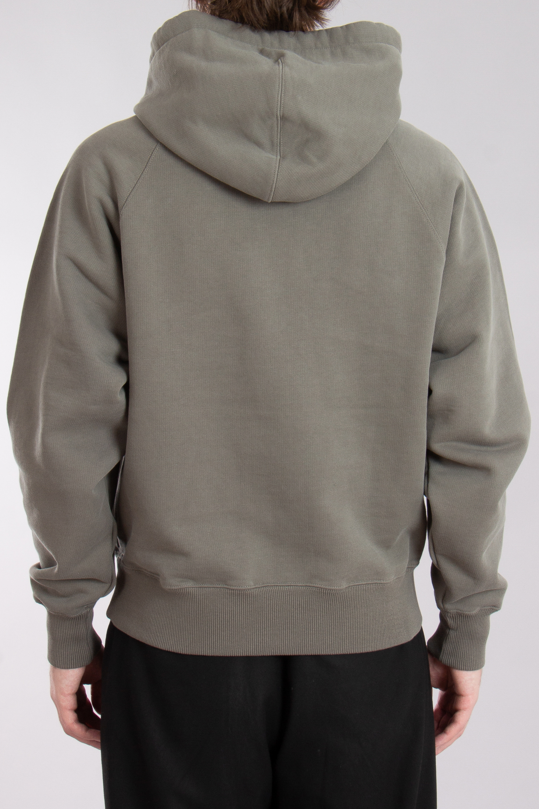 AMI PARIS Boxy Fit Ami de Coeur Organic Cotton Fleece Hoodie