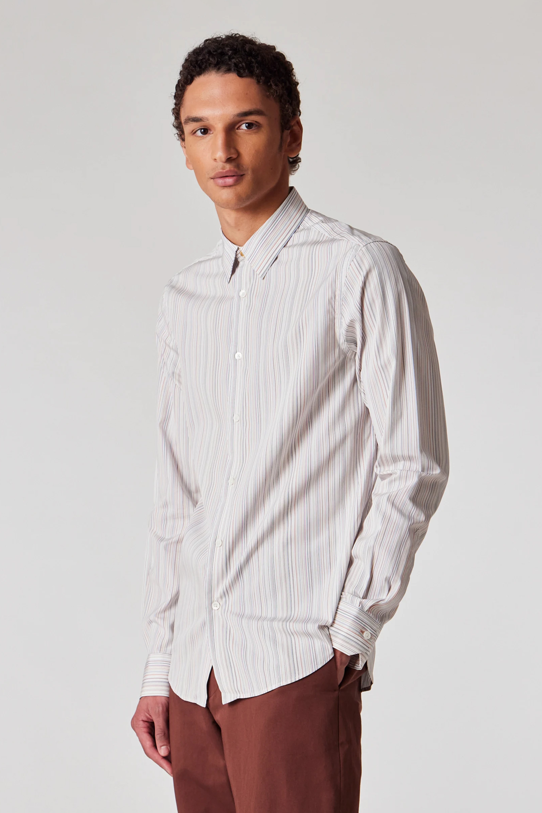 PAUL SMITH Signature Stripe Cotton Shirt