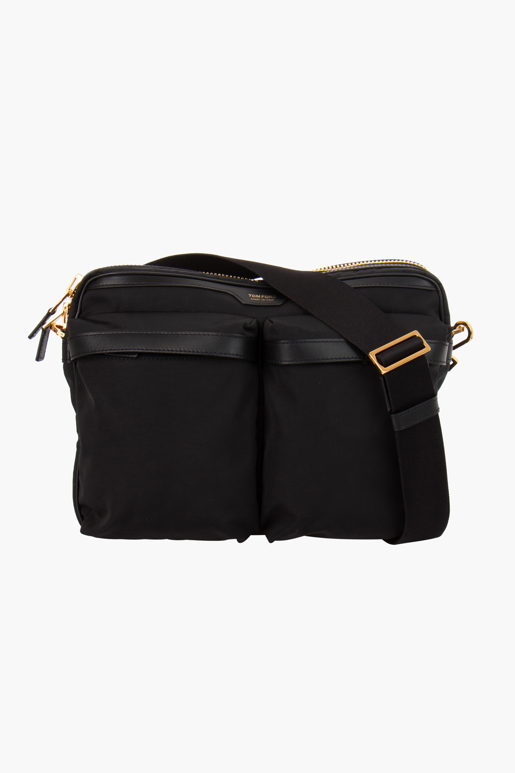 TOM FORD Recycled Nylon Large Utility Messenger Bag