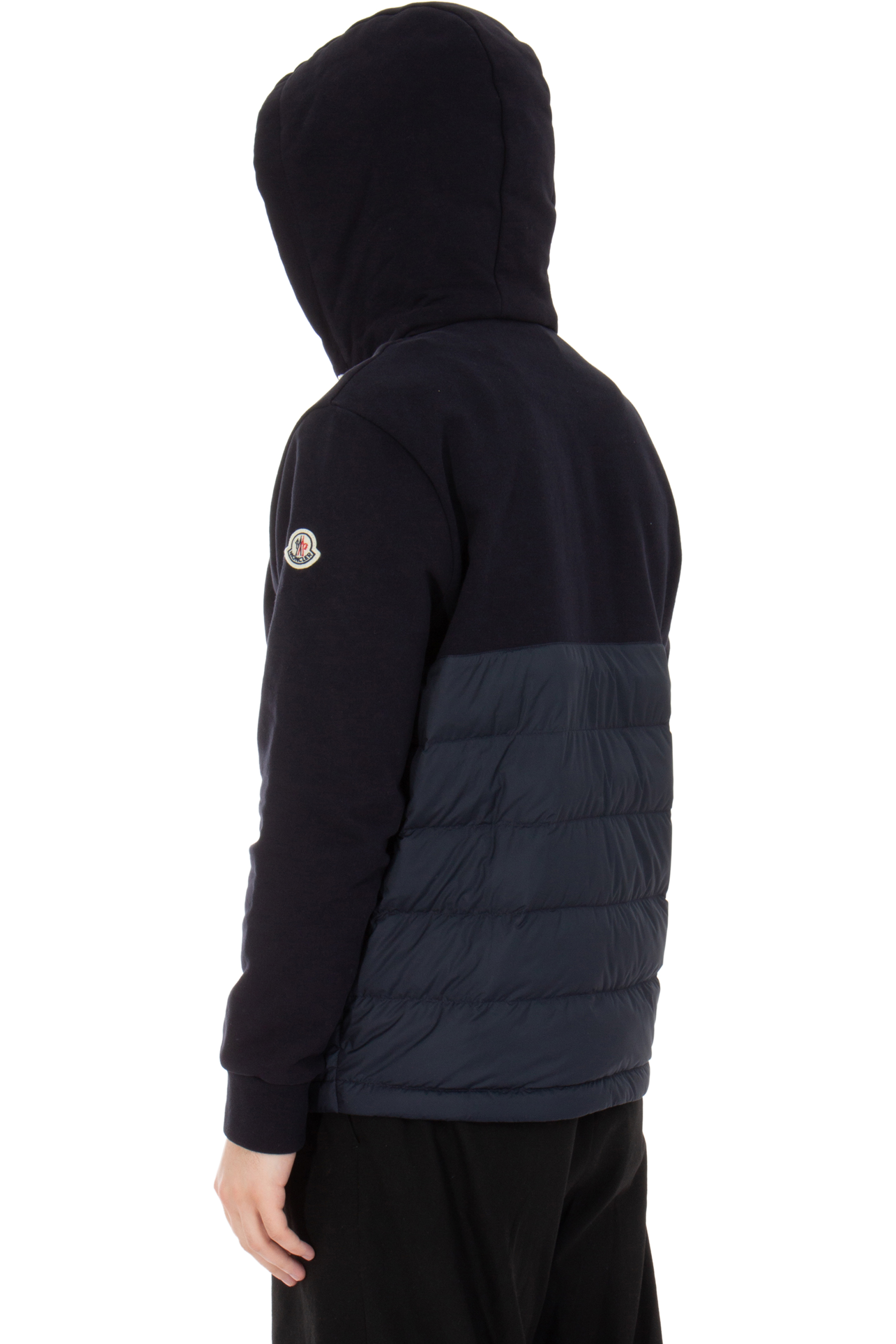 MONCLER Padded Cotton Zip Hoodie