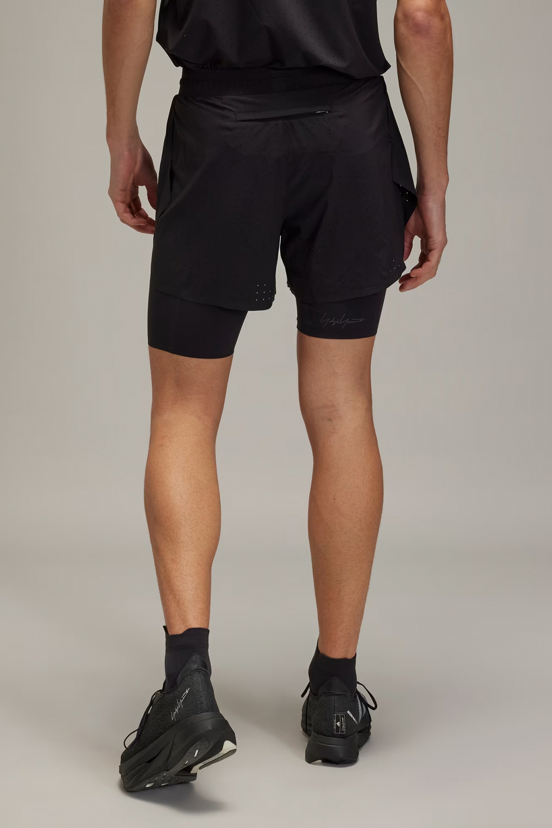 Y-3 Recycled Polyester Stretch Running Shorts & Tights