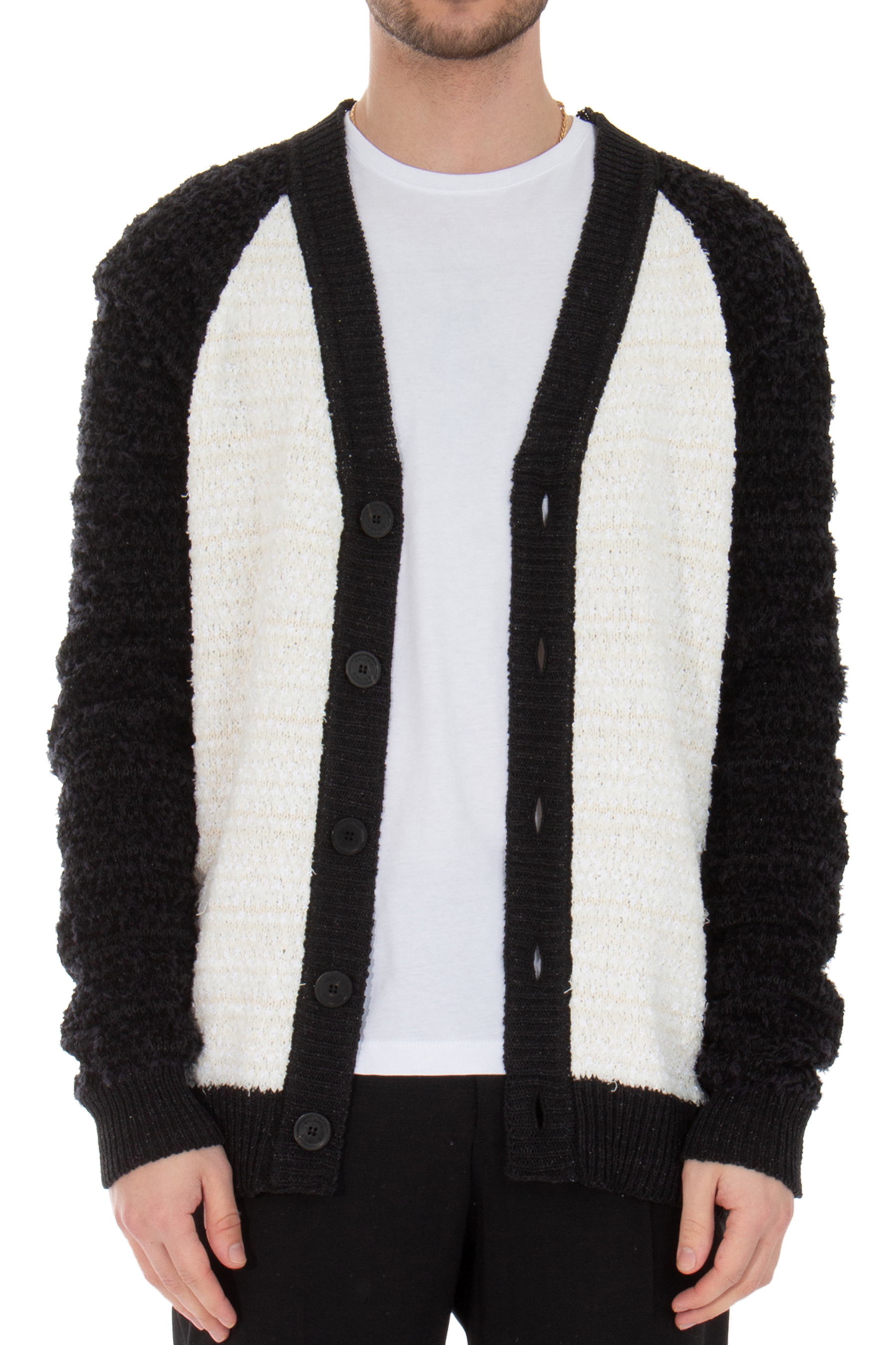 BALMAIN Embroidered Cotton-Nylon Blend Cardigan