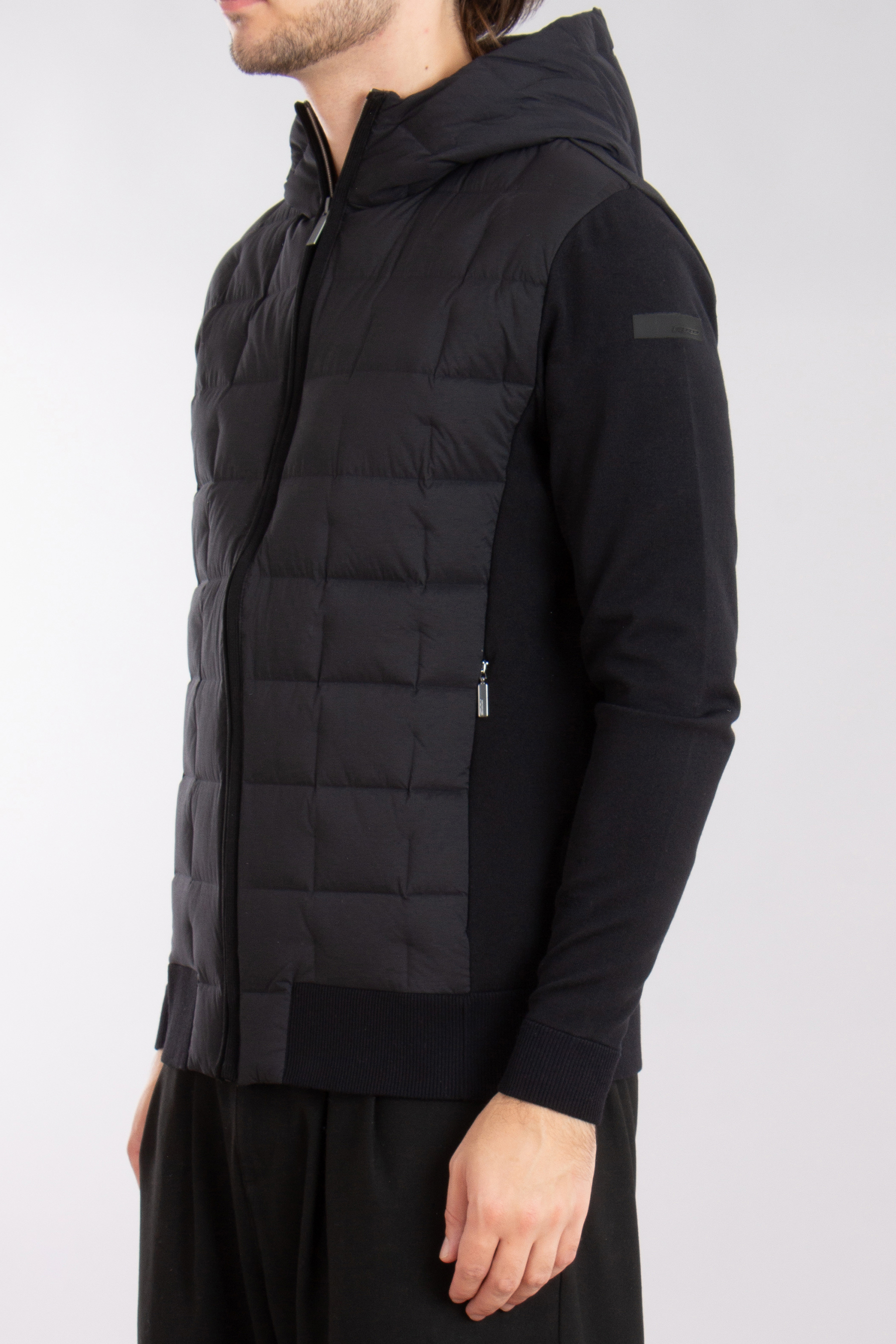 RRD Duck Down Cotton Blend Knit Jacket