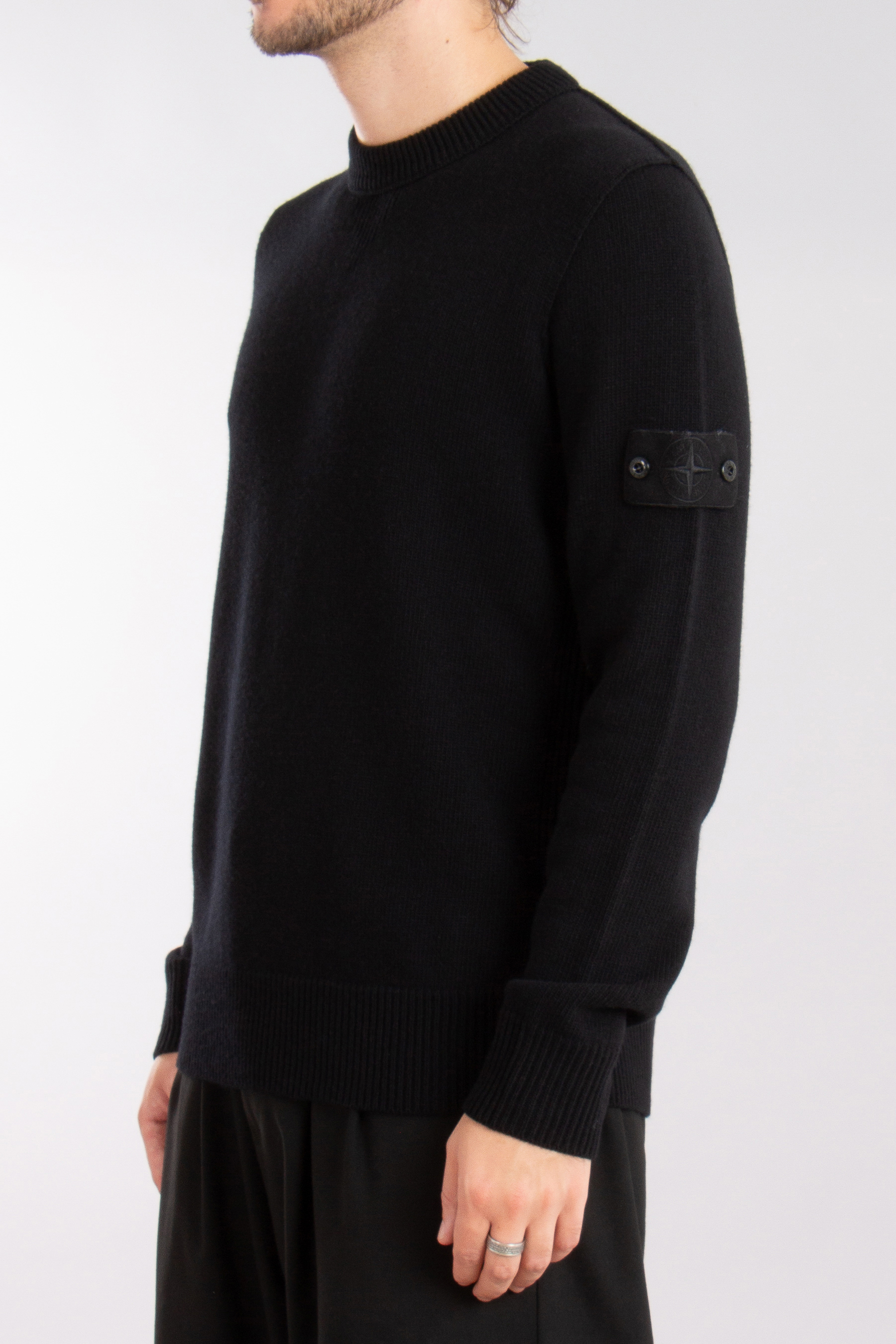 STONE ISLAND Ghost Piece Virgin Wool Sweater